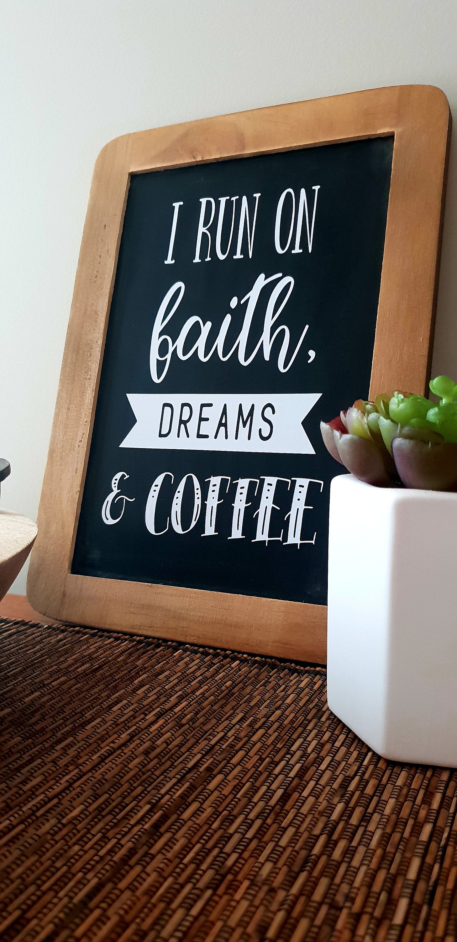 Turn A Old Chalkboard Into A New Farmhouse Sign R N Collective
