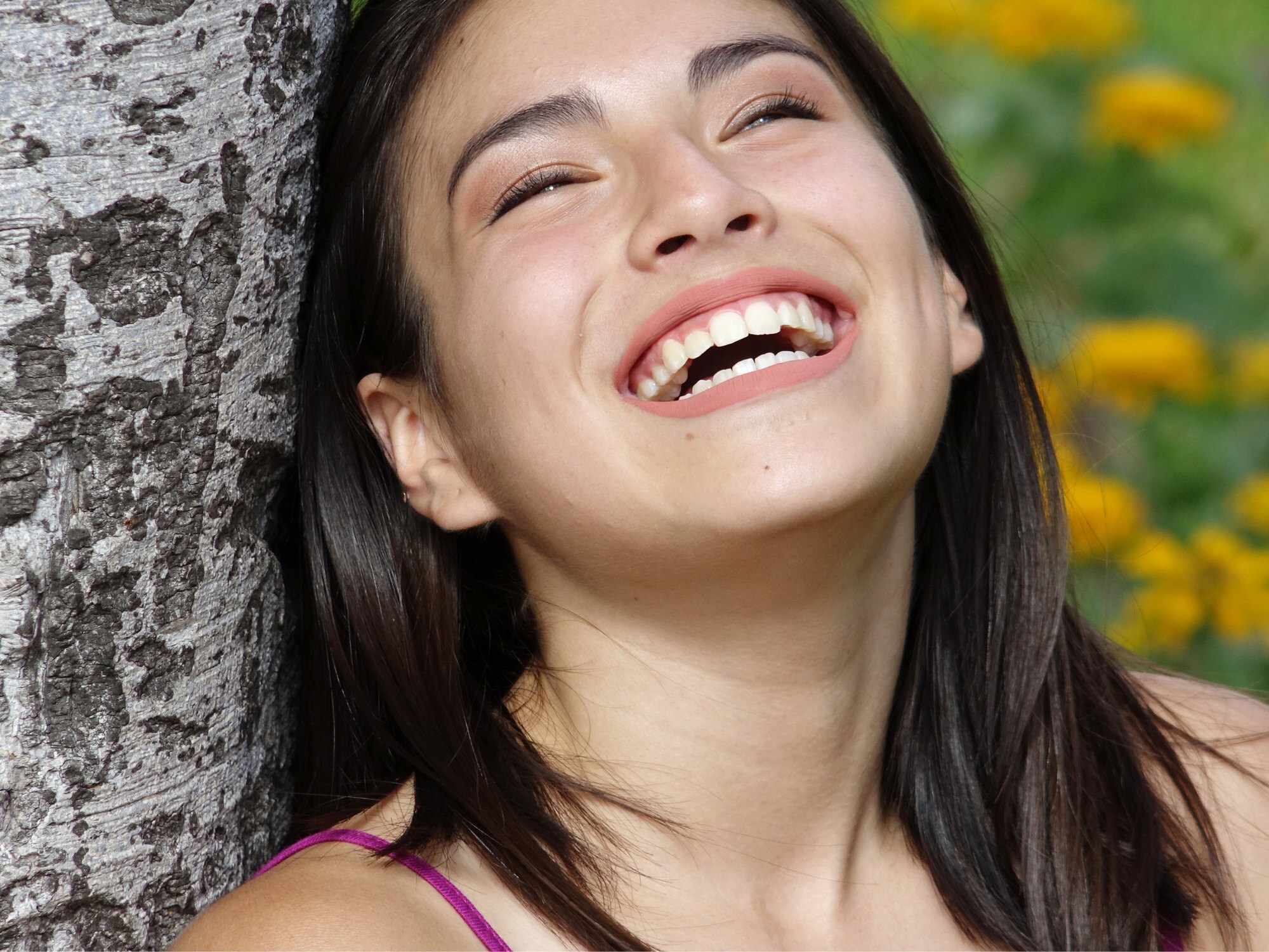happy woman