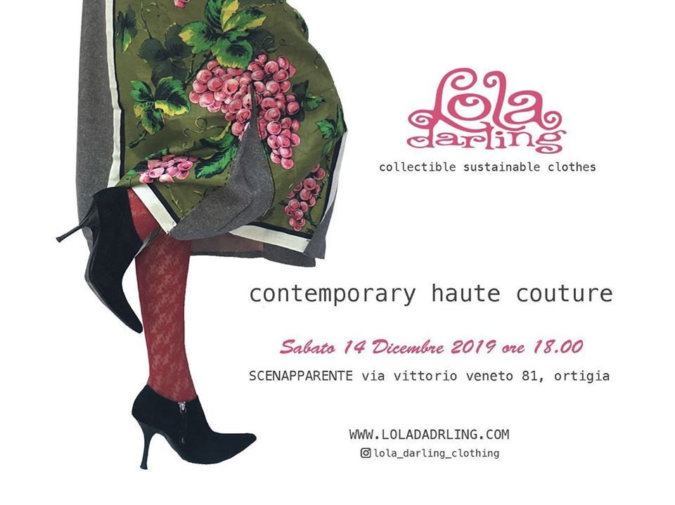#exhibition #hautecouture #loladarling #sustainableclothing
