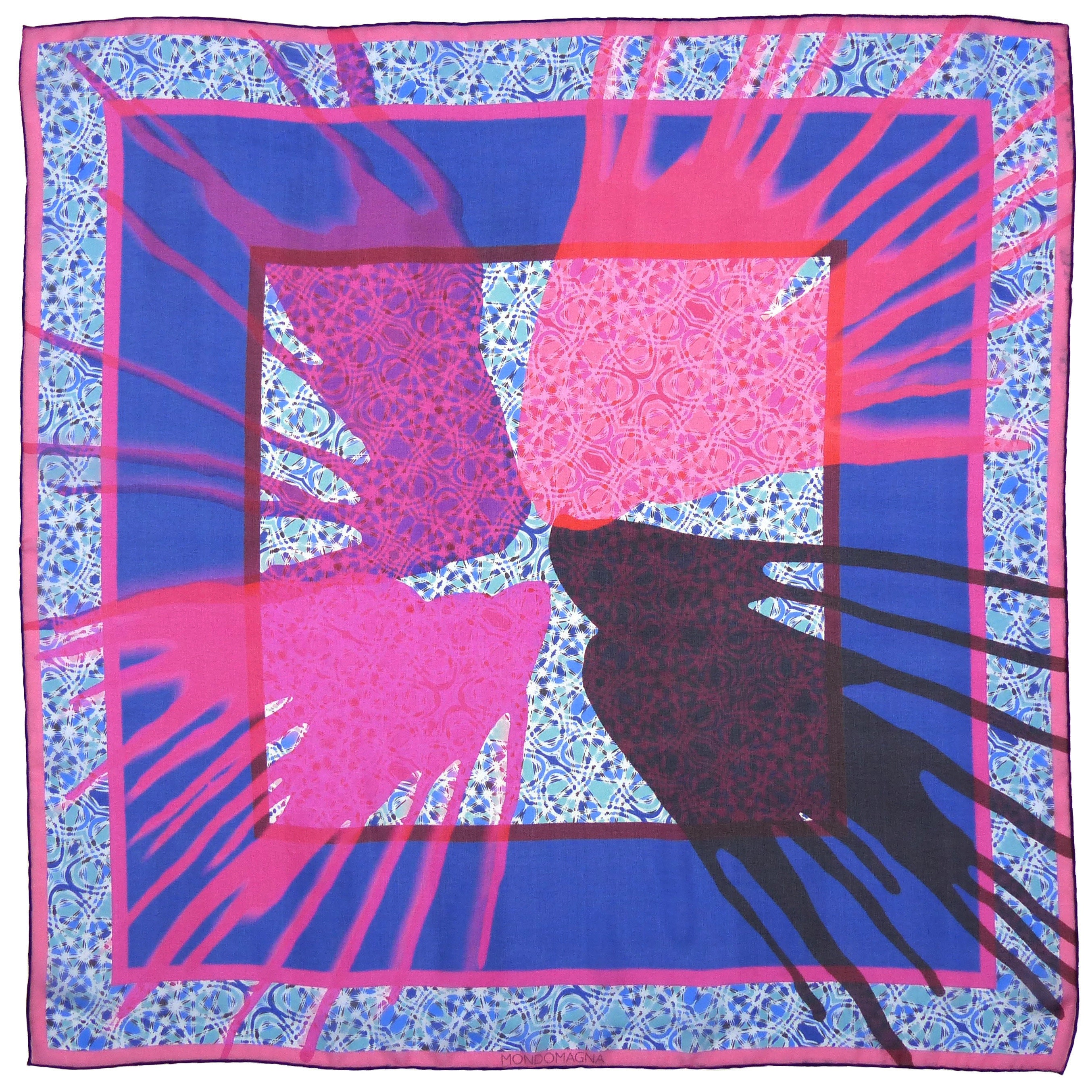 Chilthorne silk scarf by Mondomagna