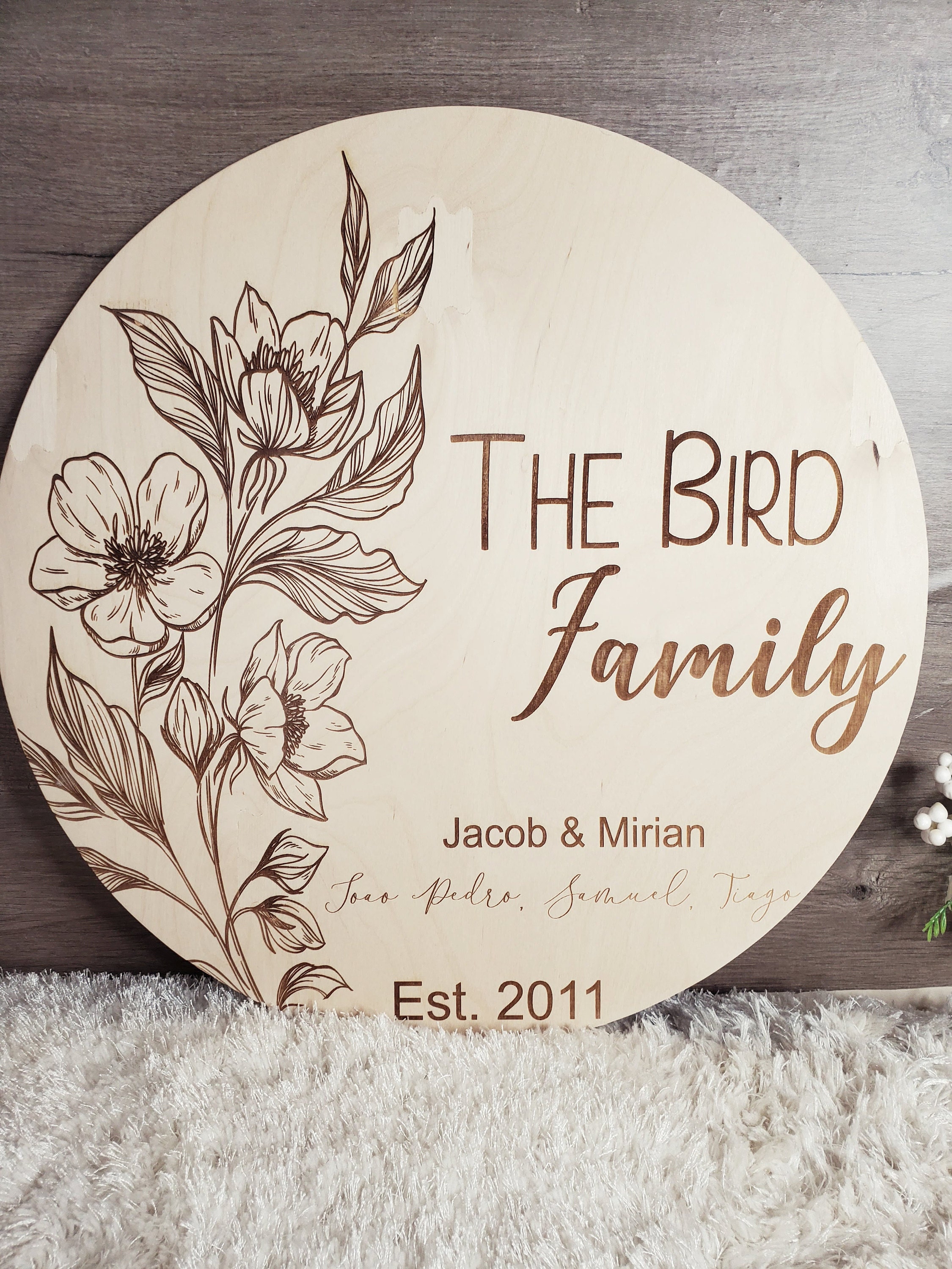 after engraving