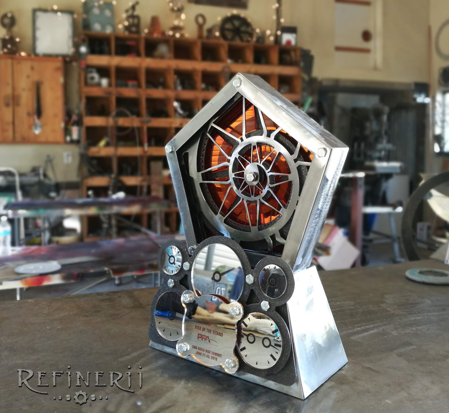 custom metal trophy cars