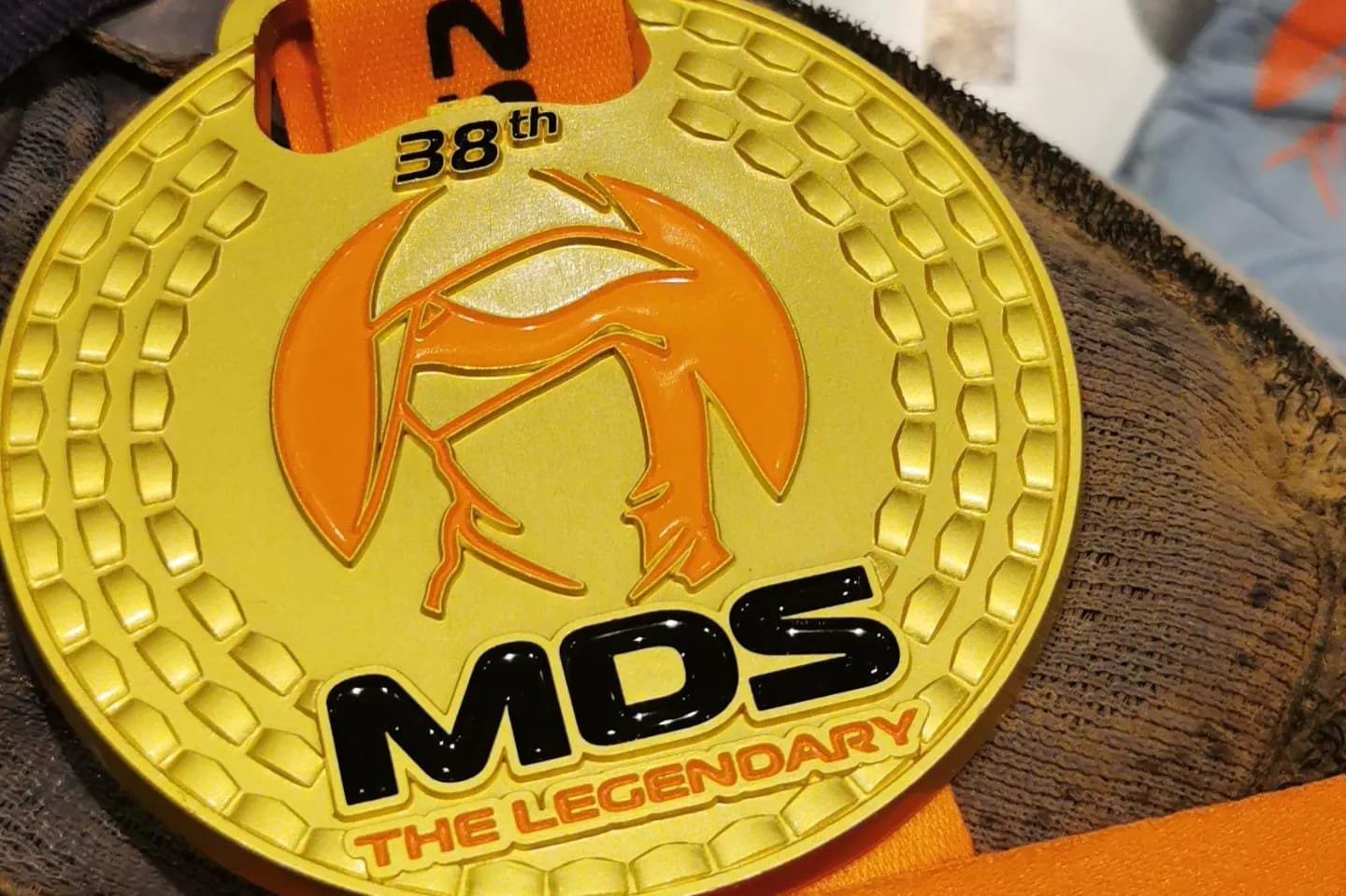 Marathon des sables 2024 medal