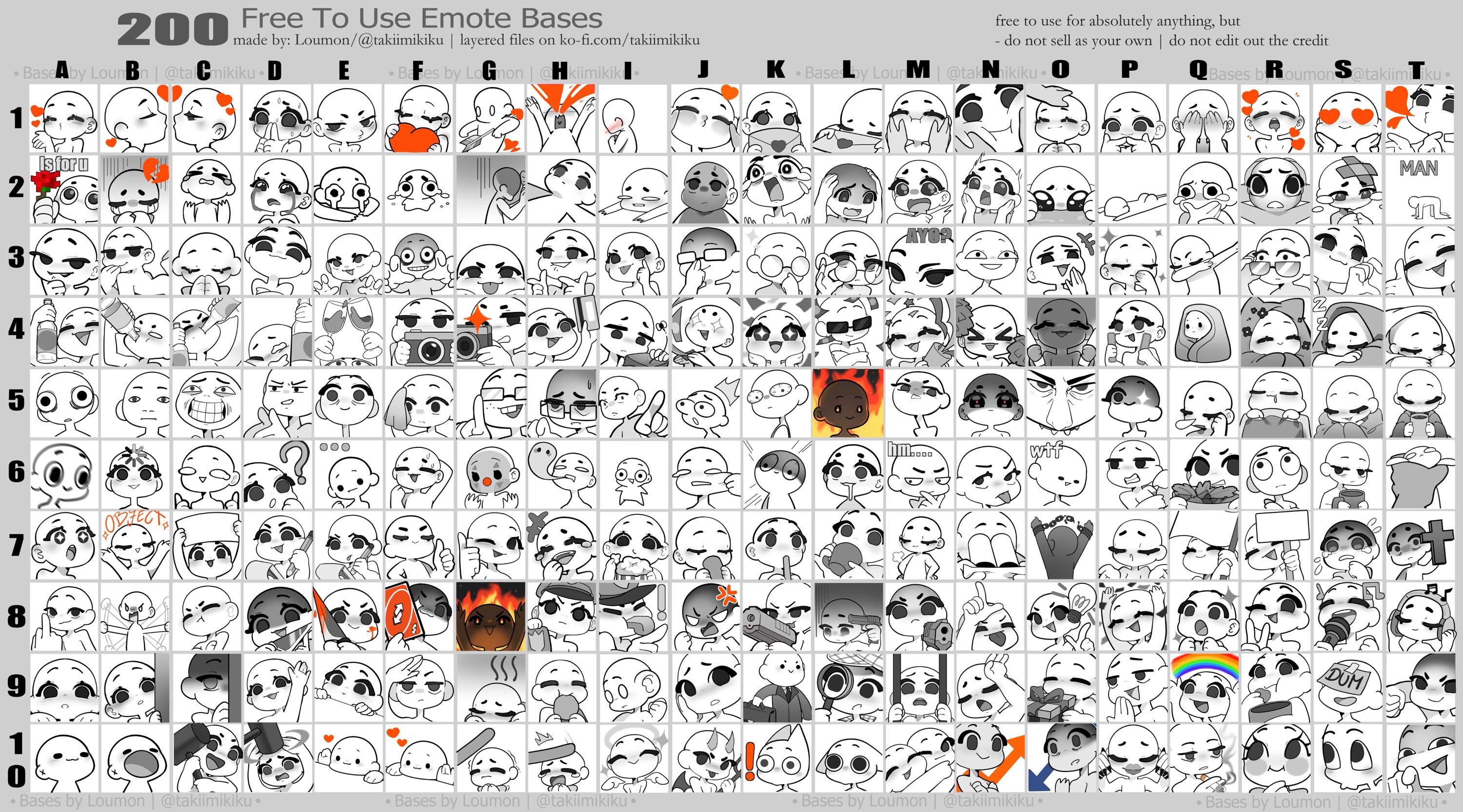 custom twitch emote, base emote, animated emotes, twitch emote