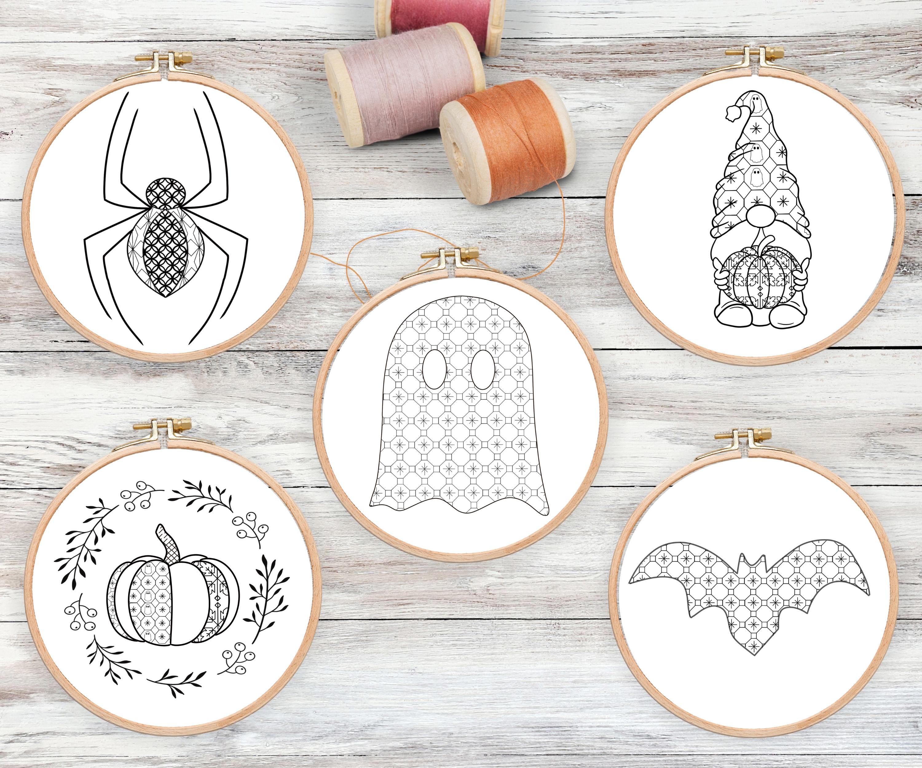 Halloween Embroidery Designs