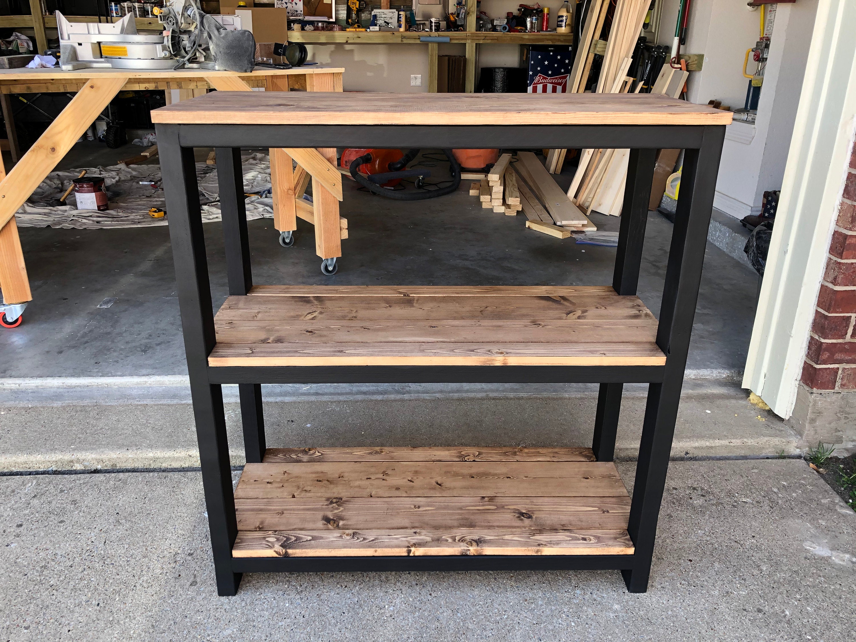 Coffee Bar for a client, she was incredibly happy with how it turned out.