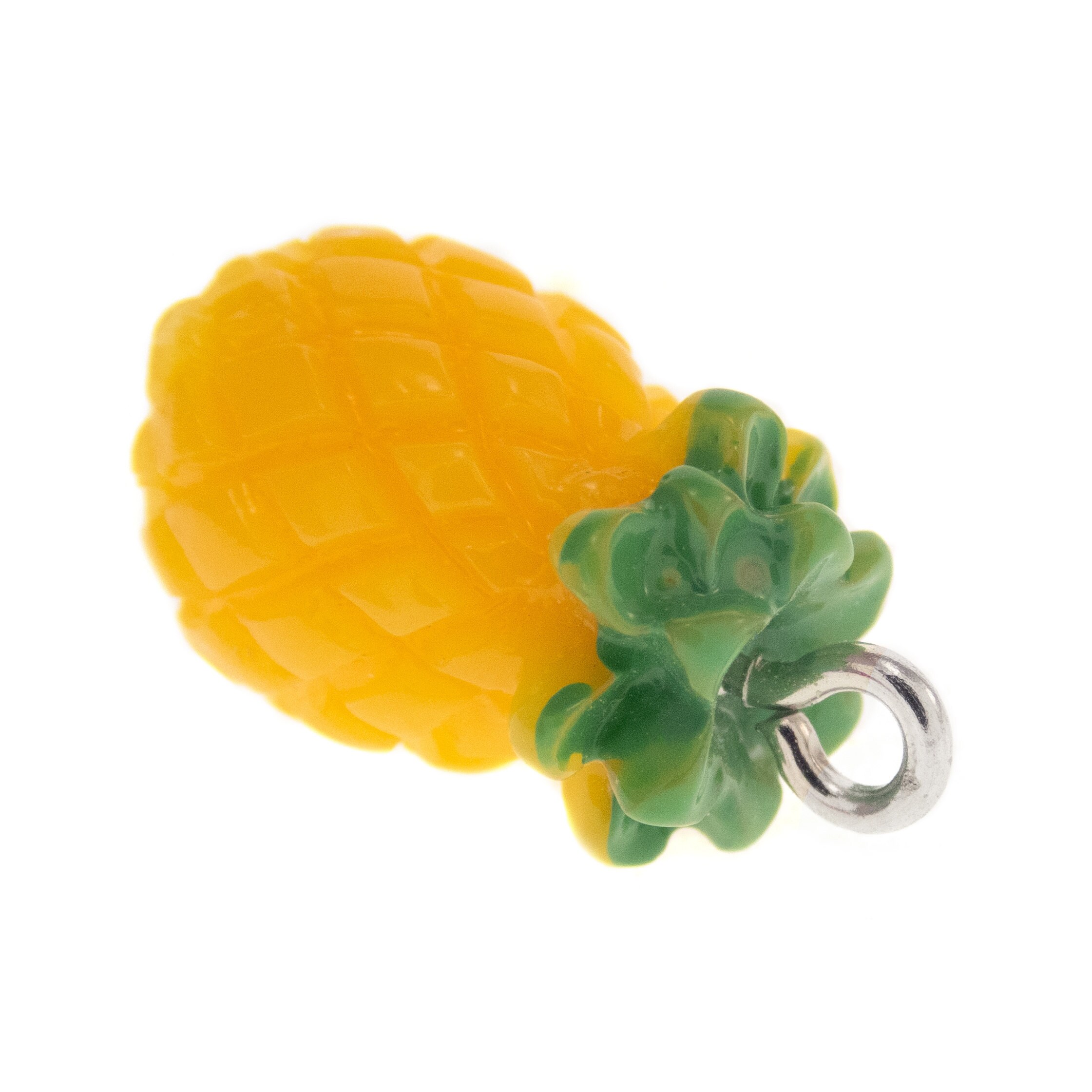 pineapple necklace, hawaiian pendant necklace