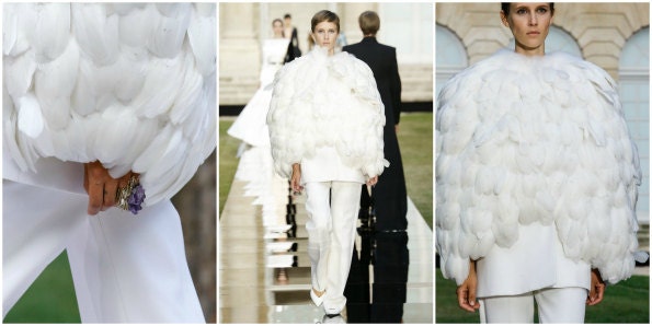 white feather