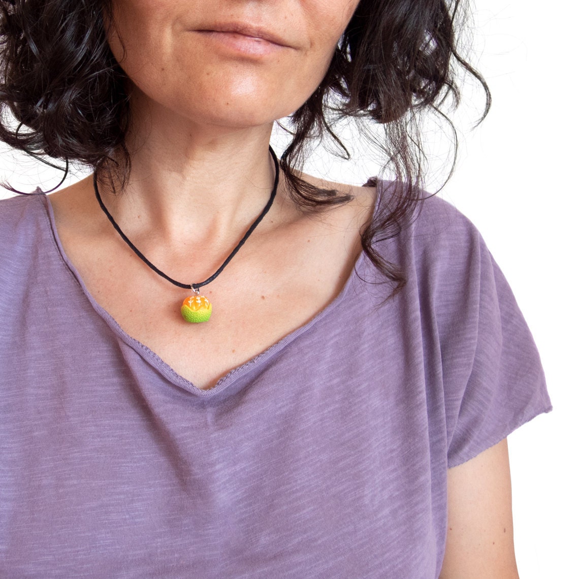 summer season fruits earrings with orange fruits