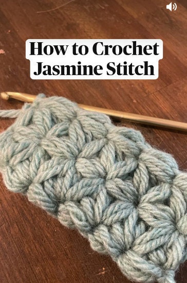 How to Crochet Jasmine Stitch