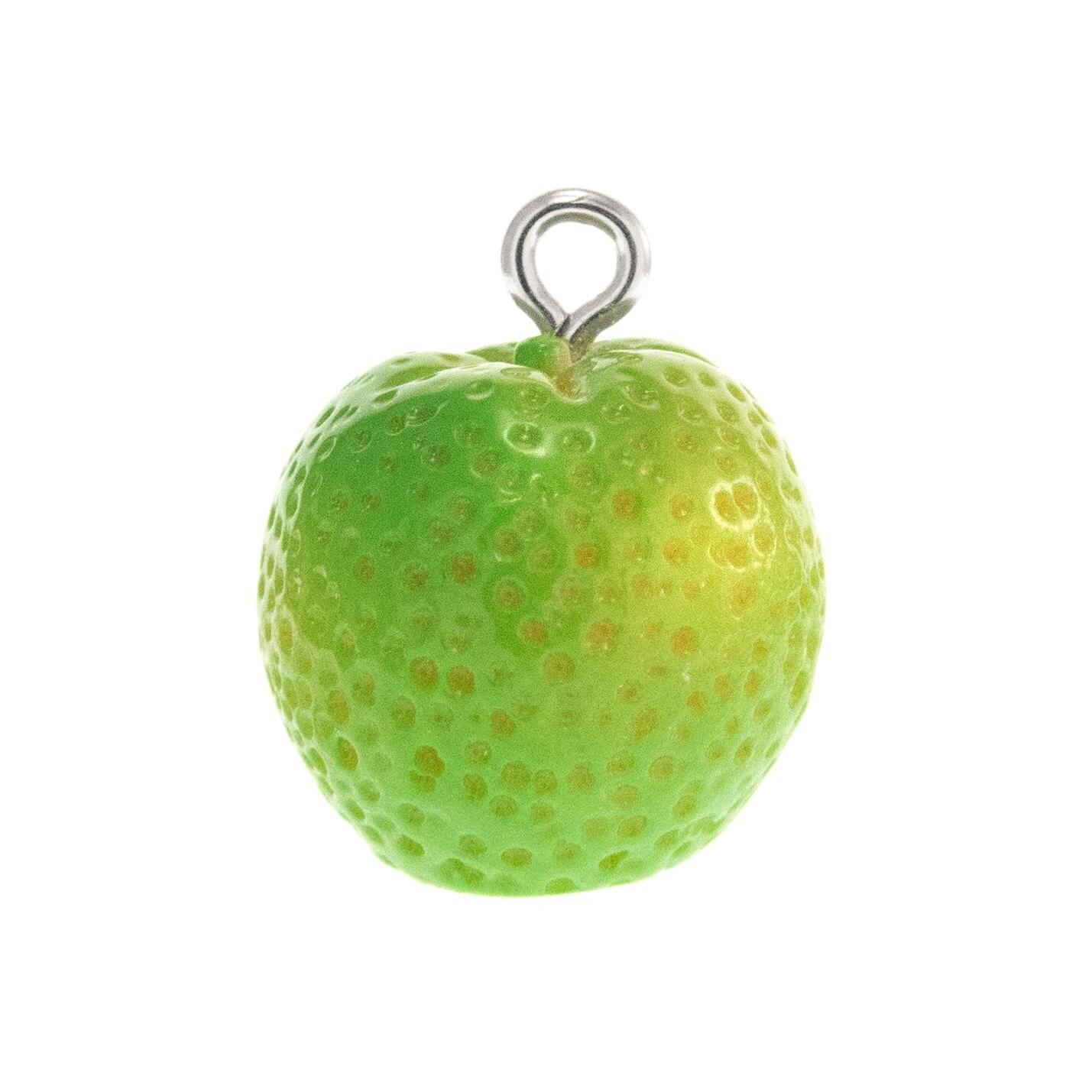 Lime Fruit Necklace for Woman, Mom. Orange Fruit Green