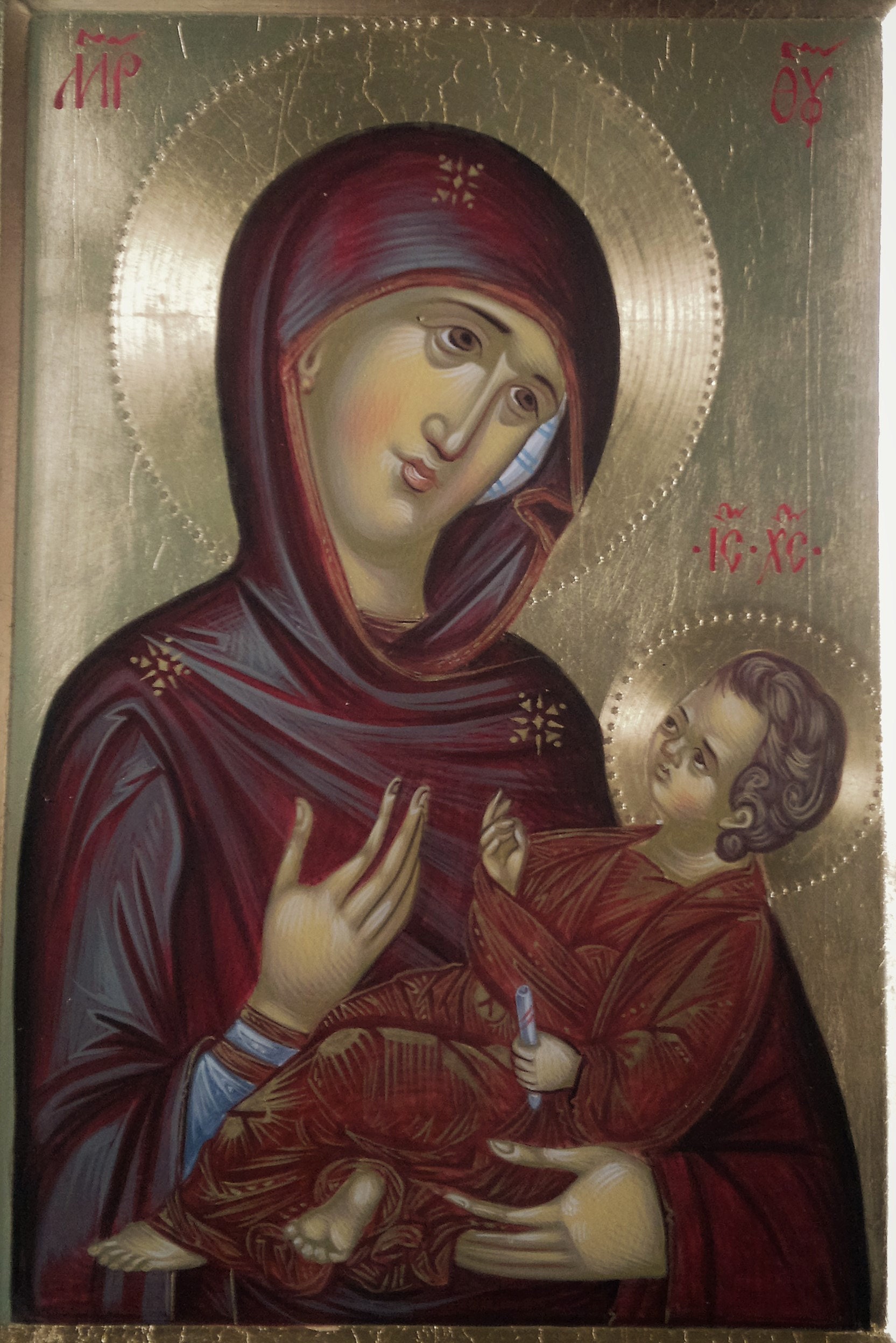 Our Lady of Aristocratus,Aristocratissa, Byzantine icon