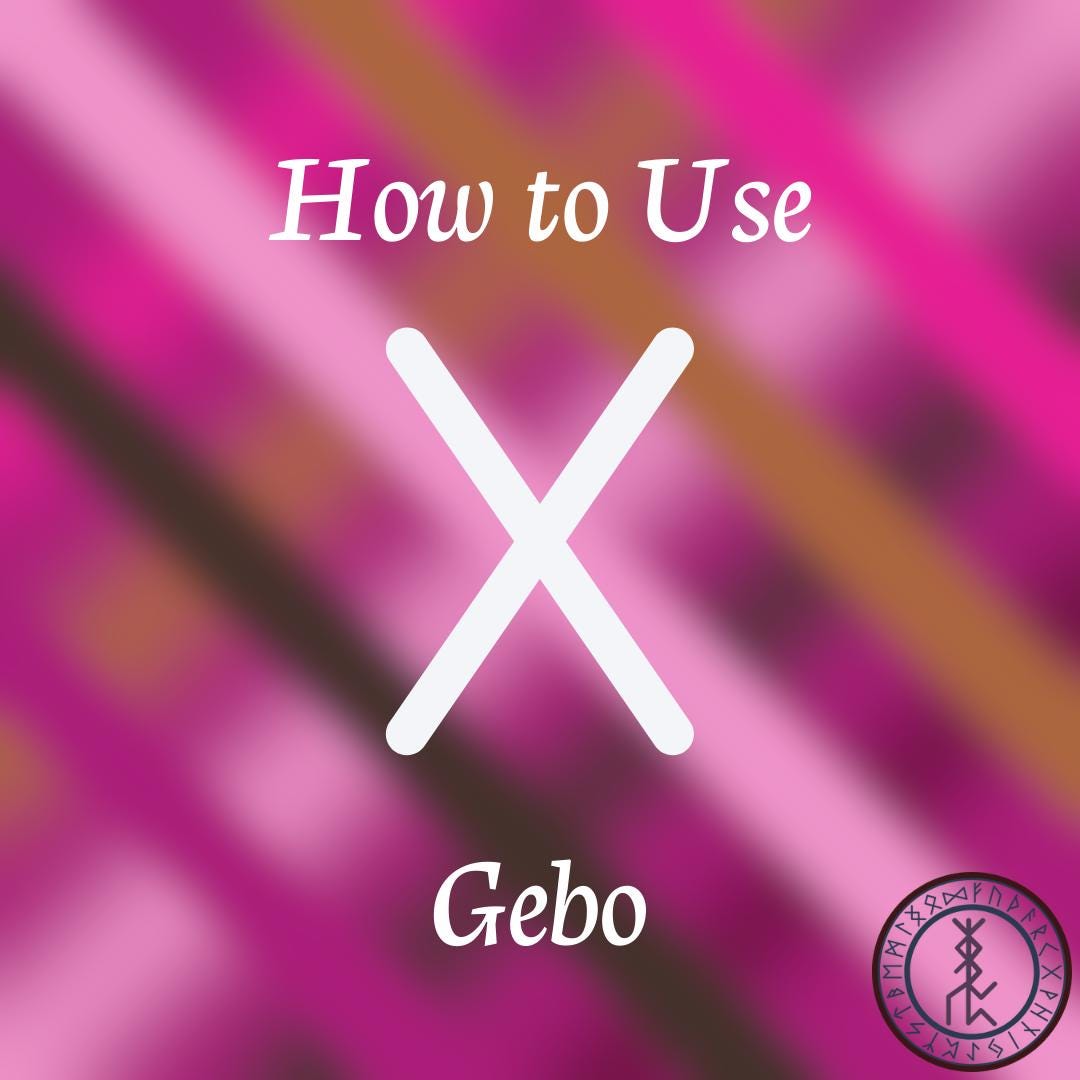 how to use gebo