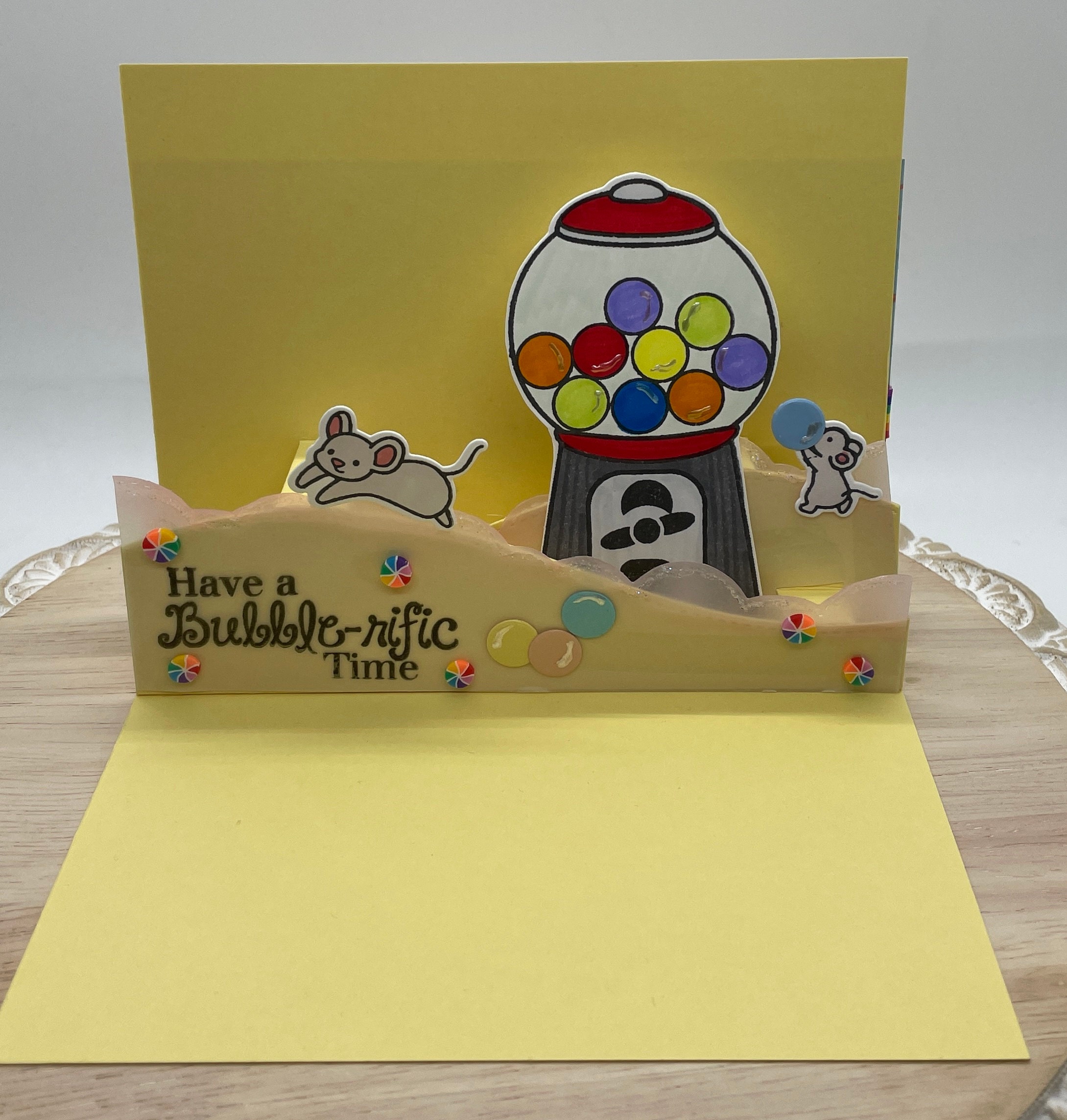 Inside Gumball Birthday Card