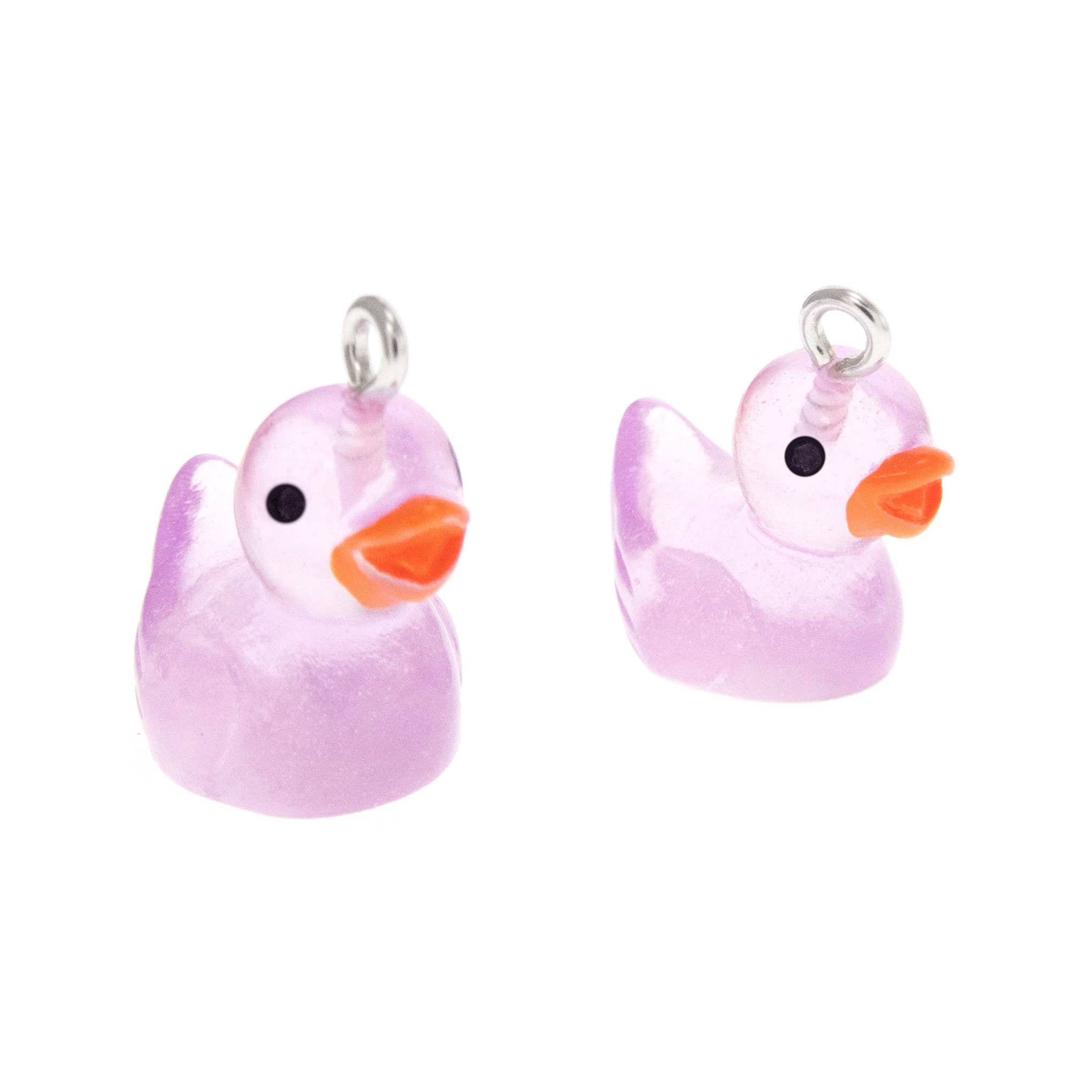 programming women earrings with rubber ducks