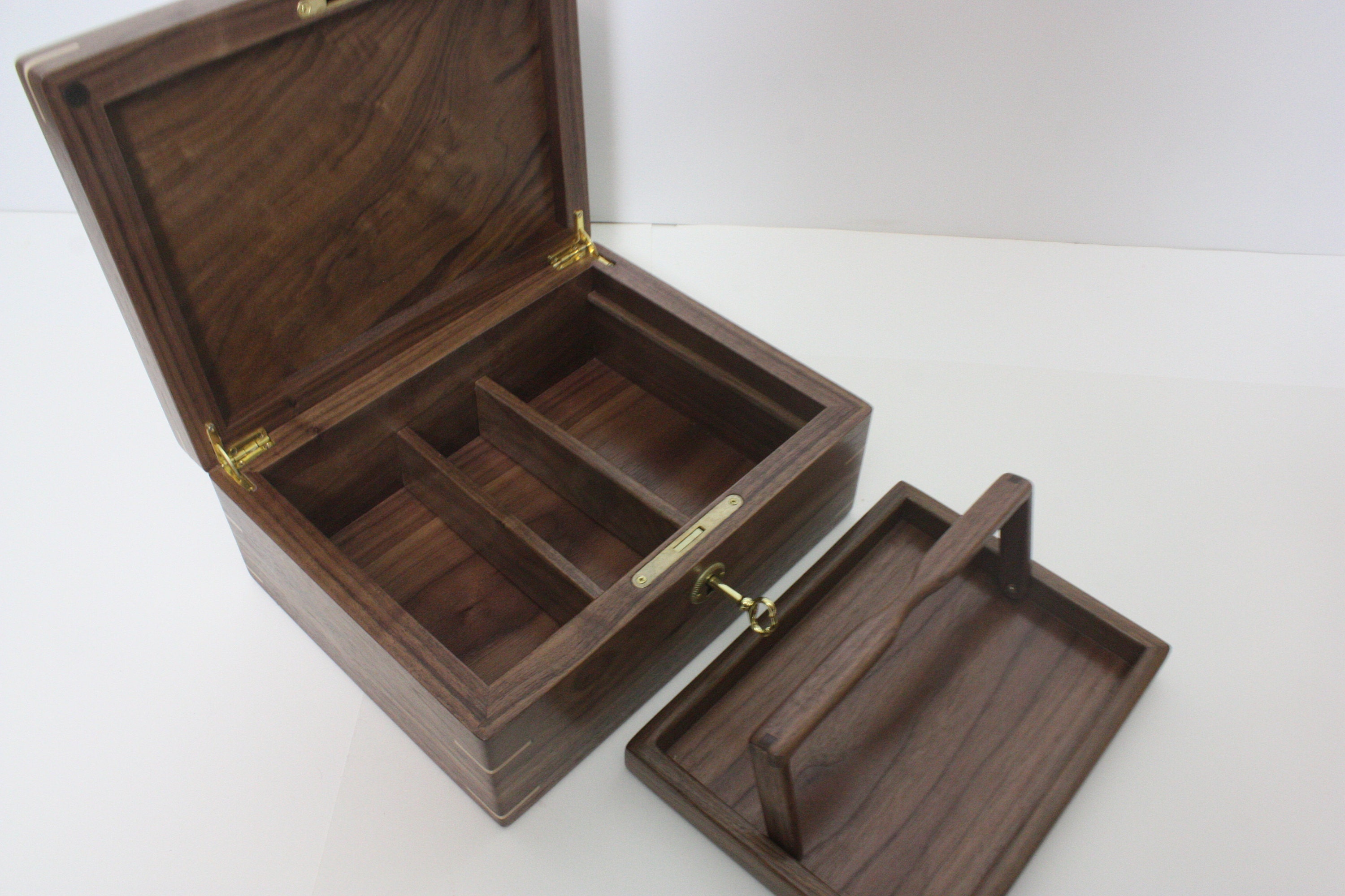 Walnut Jewelry Box