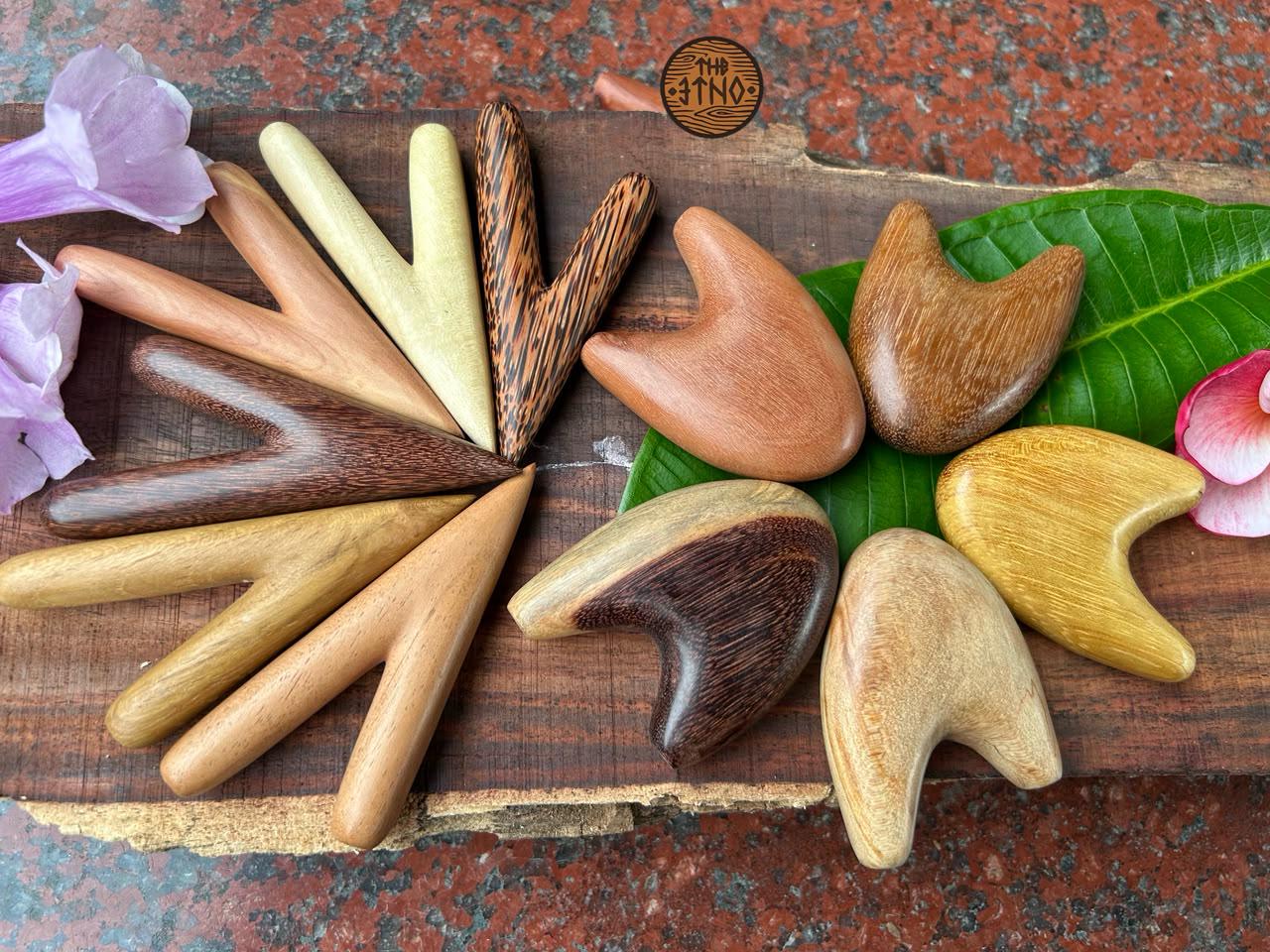 kuripe single block with many different wood by The Etno Bali