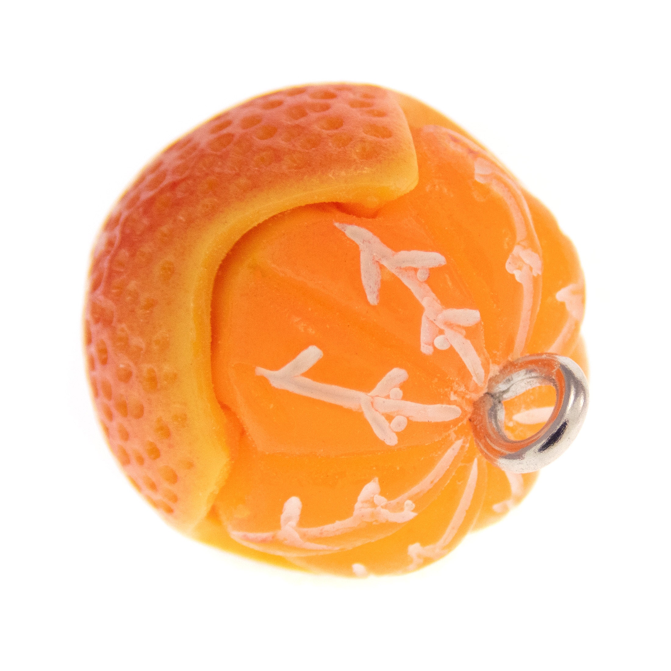 Fruit and Vegetable Jewellery. Orange Fruit Necklace