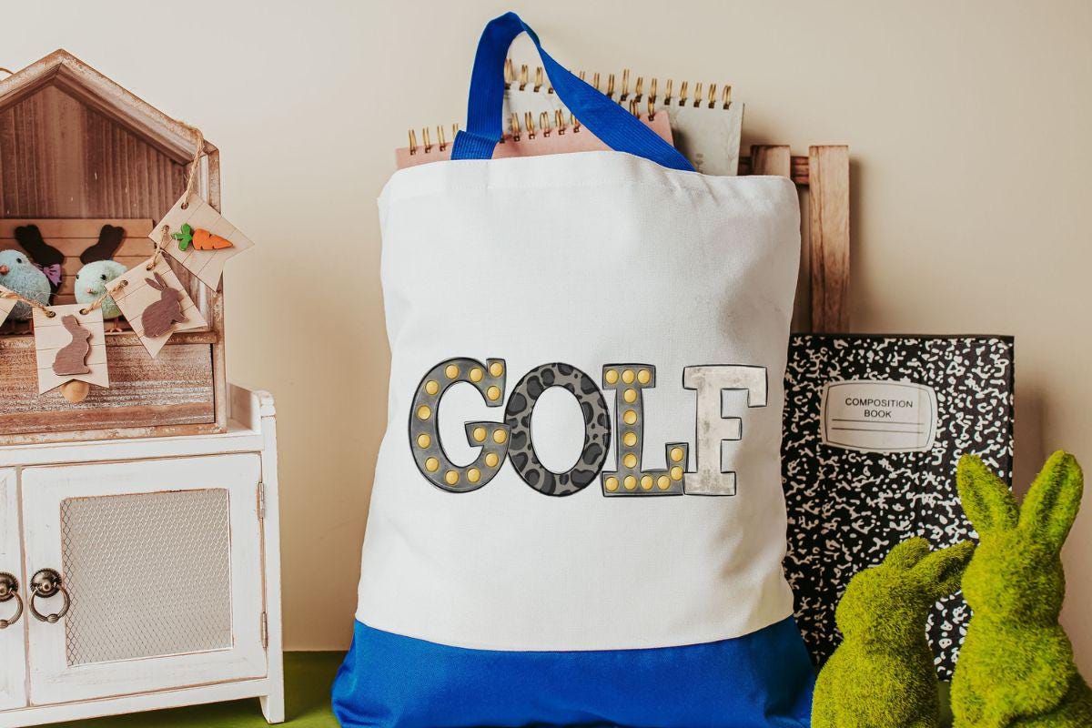 golf tote bag