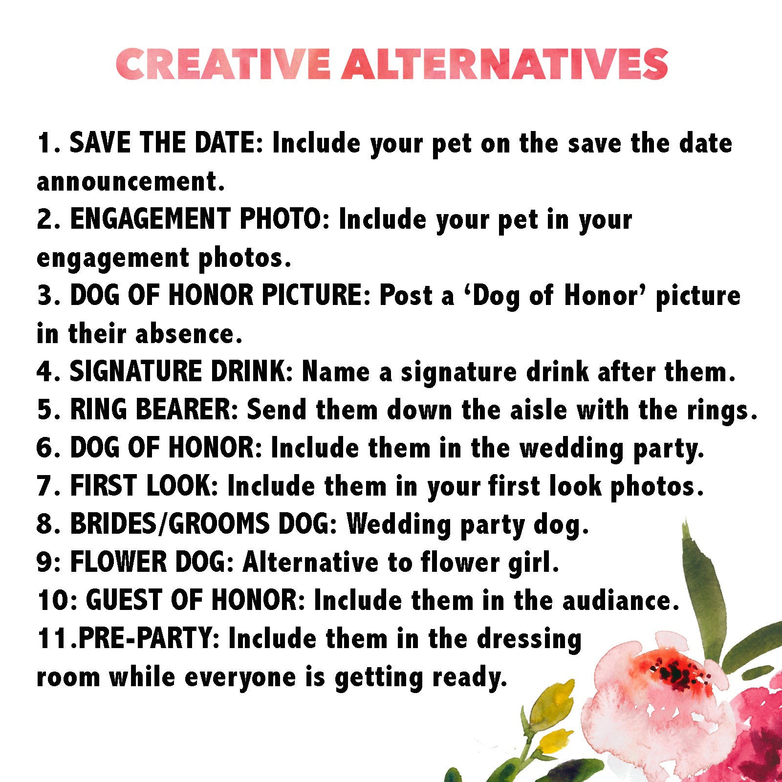 Creative Alternatives