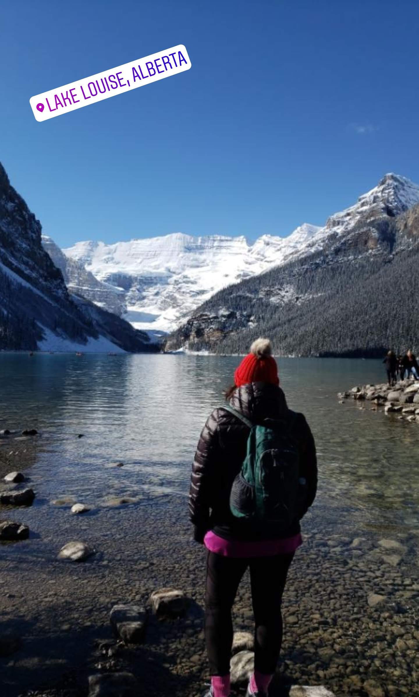 Cant stop staring at Lake Louise! Banff