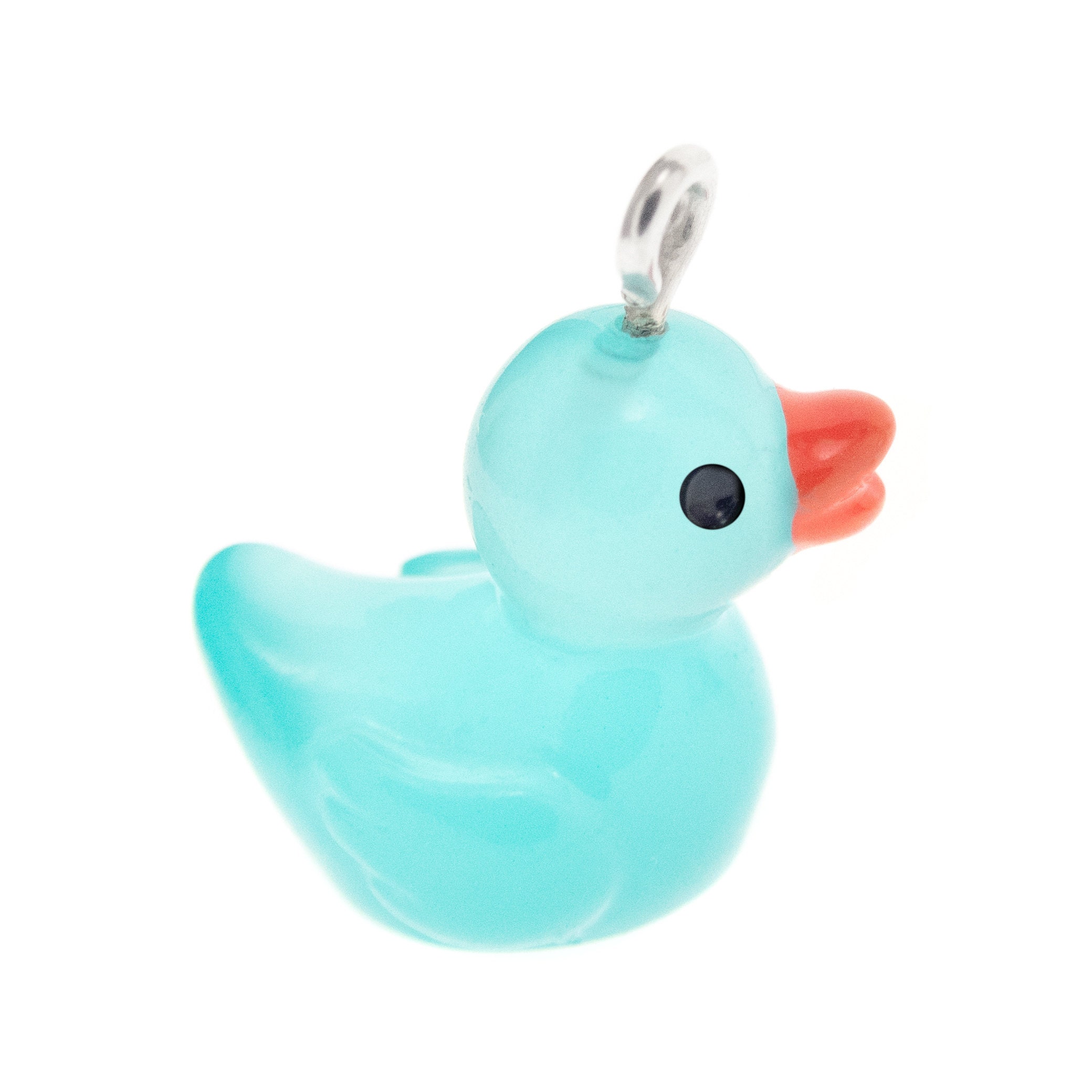 sweet necklace for girlfriend with rubber duck