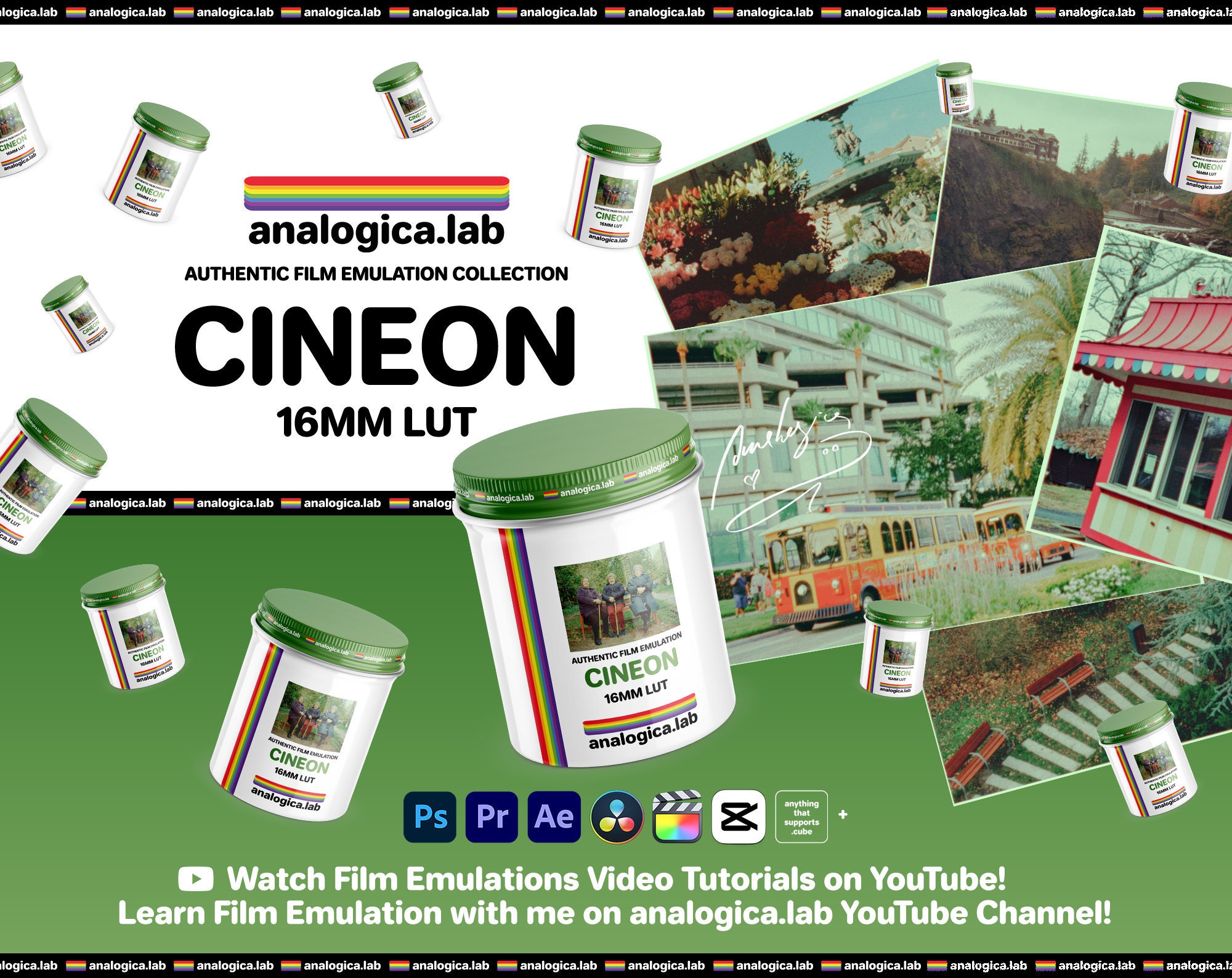 LUT KODAK CINEON Super16 16MM Film Emulation