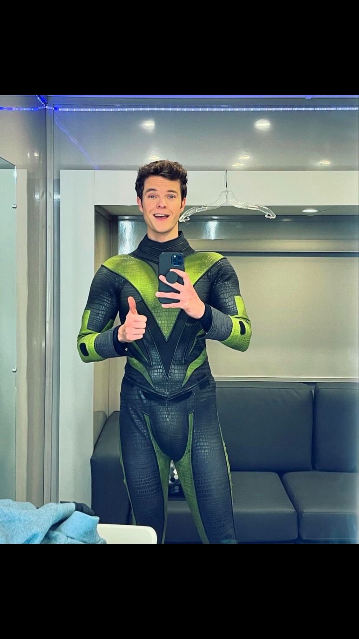 Hughie Campbell after The Boys filming episode 6, Hes OK-Mentally?
