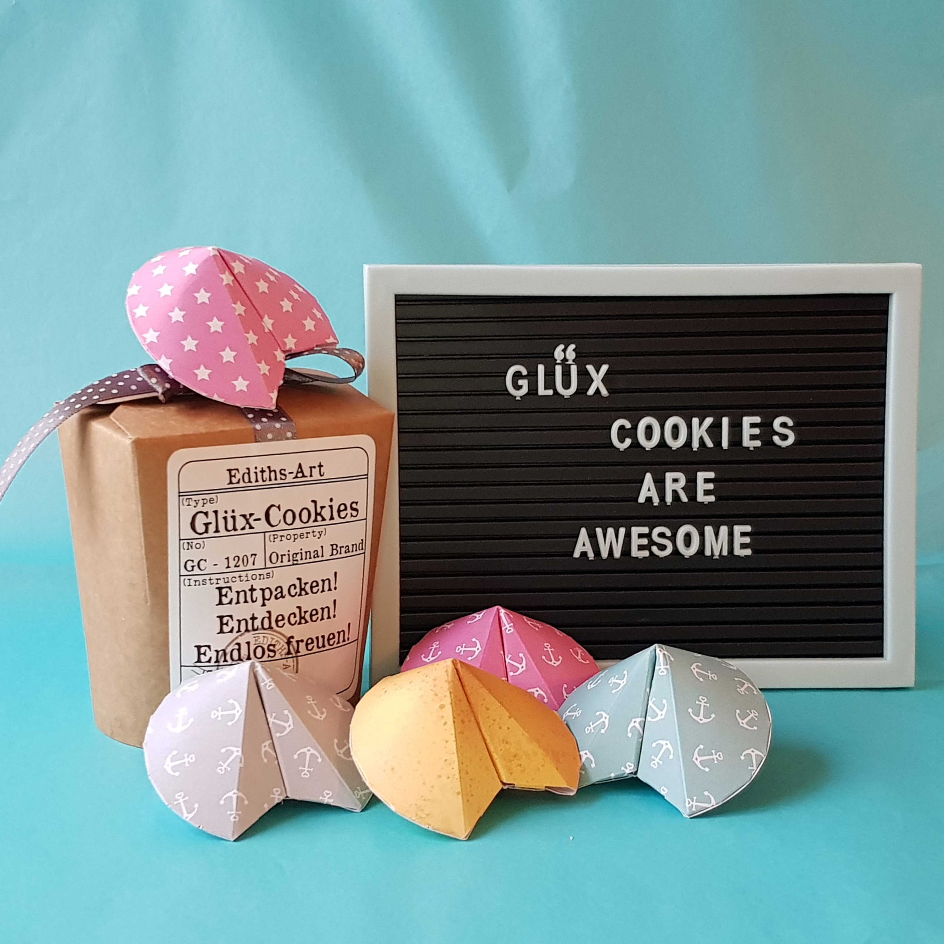 5er Glüx Cookie Box ab sofort bei Ediths Art erhältlich