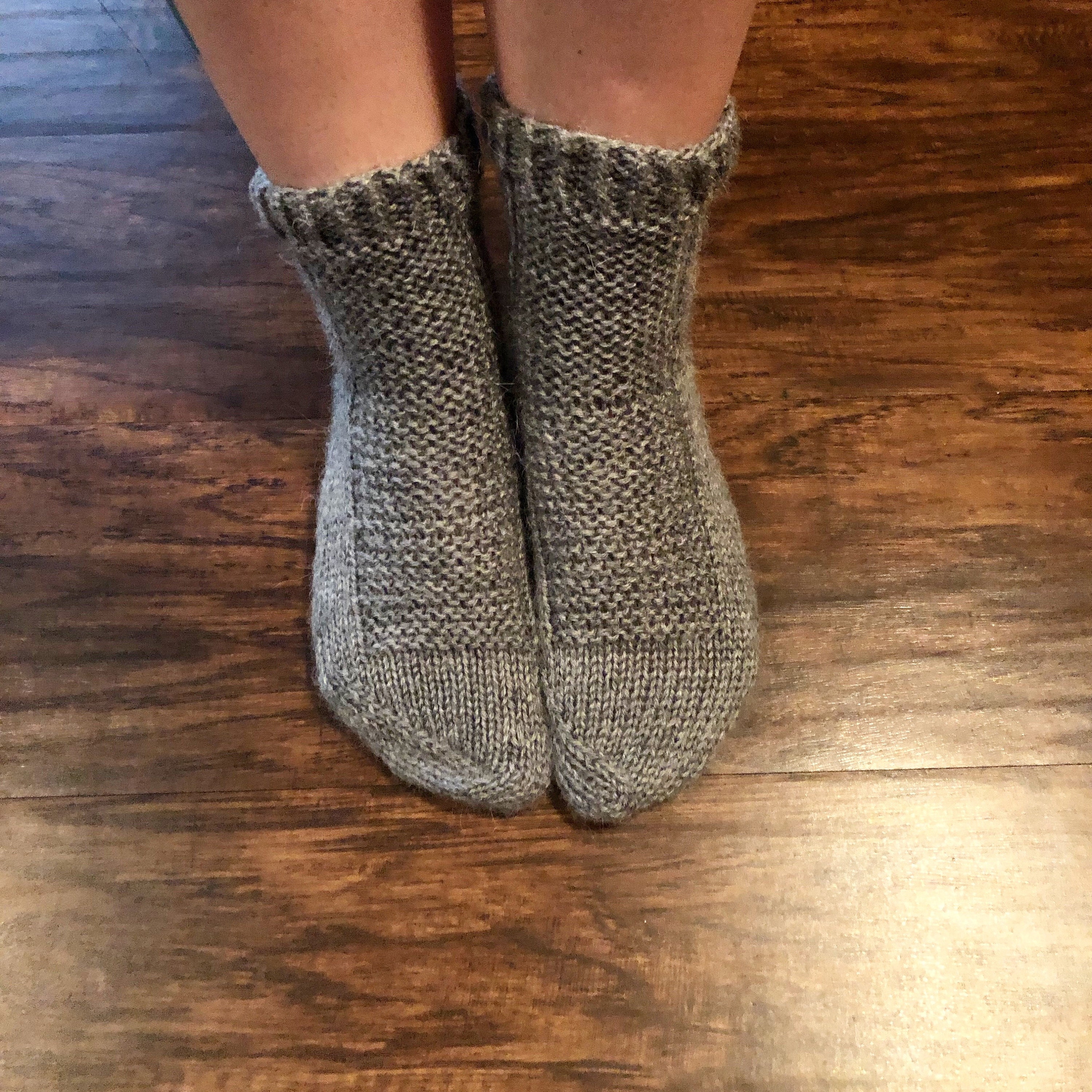 Knitted socks