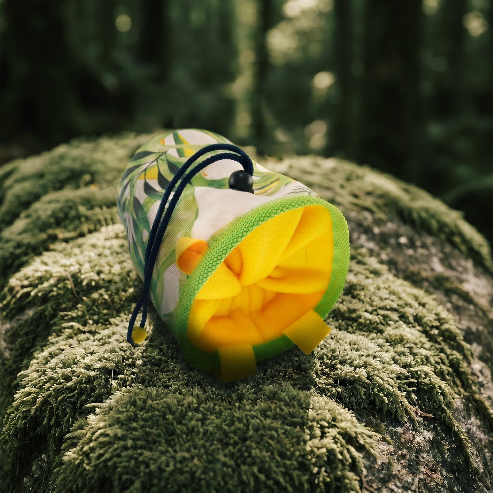 handmade chalk bag for bouldering and rock climbing Nadamlada