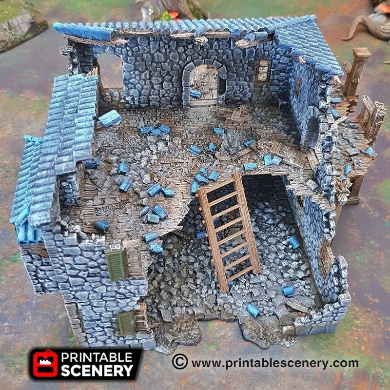 Ruined port tavern