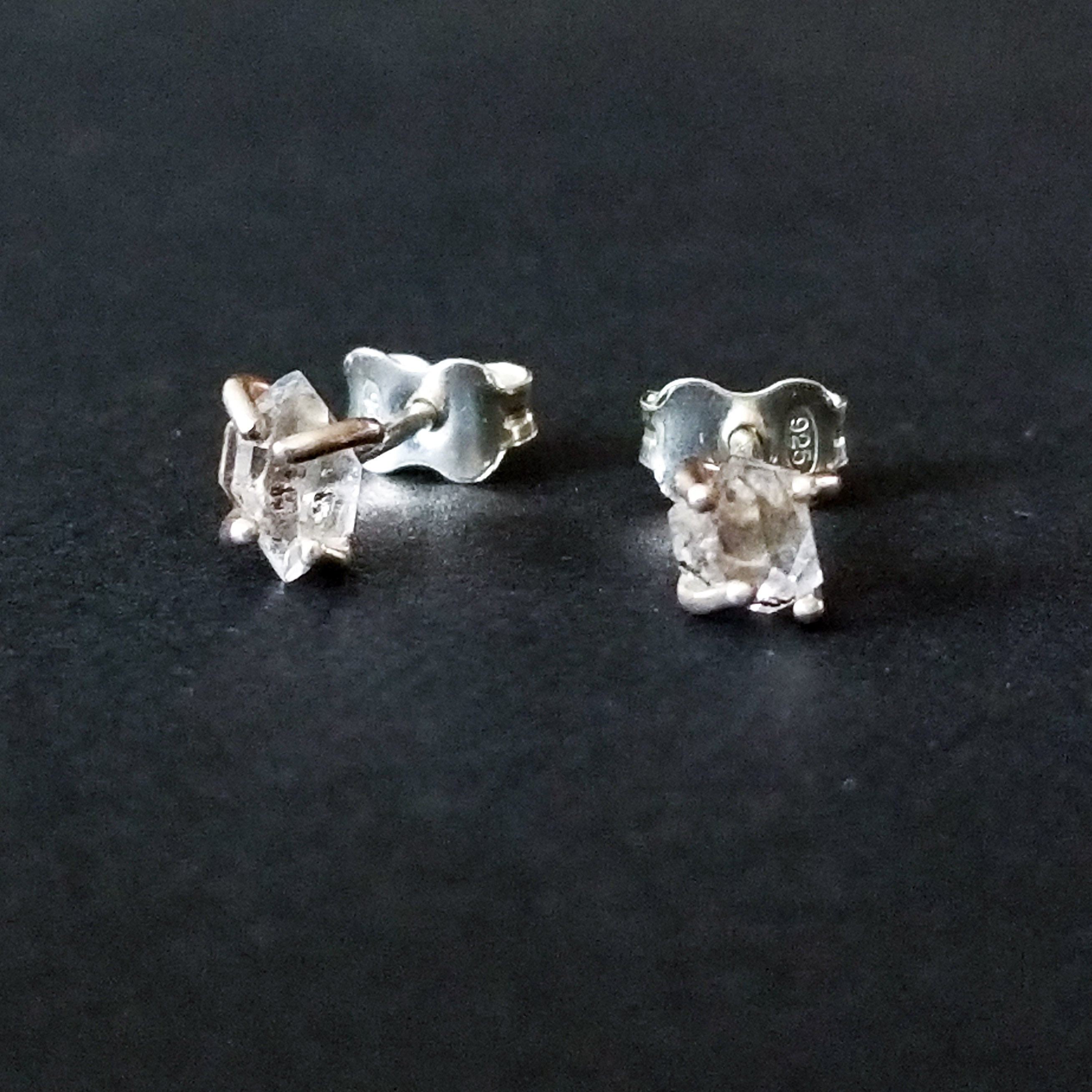 inchoo bijoux boucles d'oreilles diamant herkimer