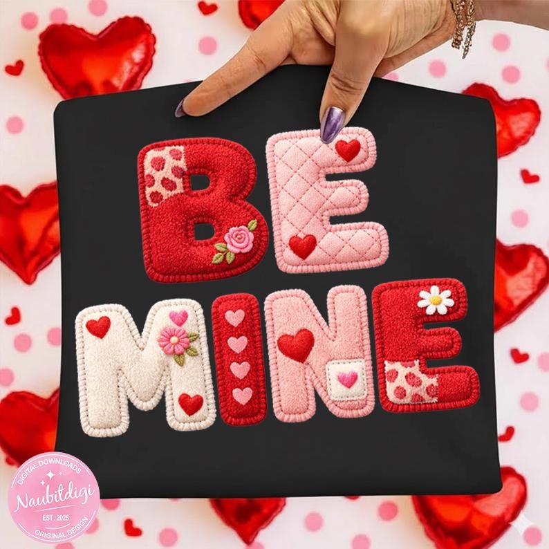 Dump Him PNG – Funny Anti Valentine Crochet Design, Sassy Breakup Shirt, Embroidered Style Valentine Sublimation