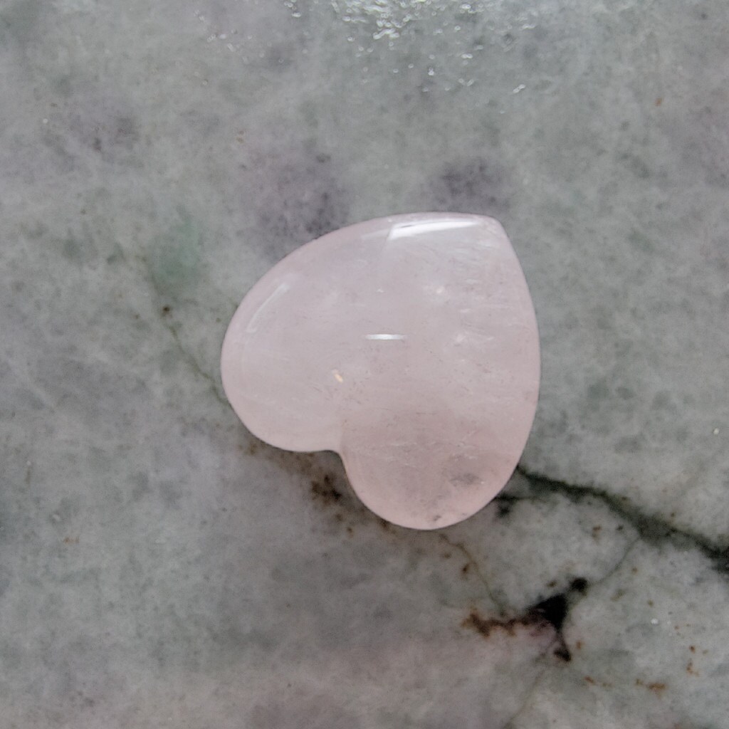 Quartz Rose - taille coeur