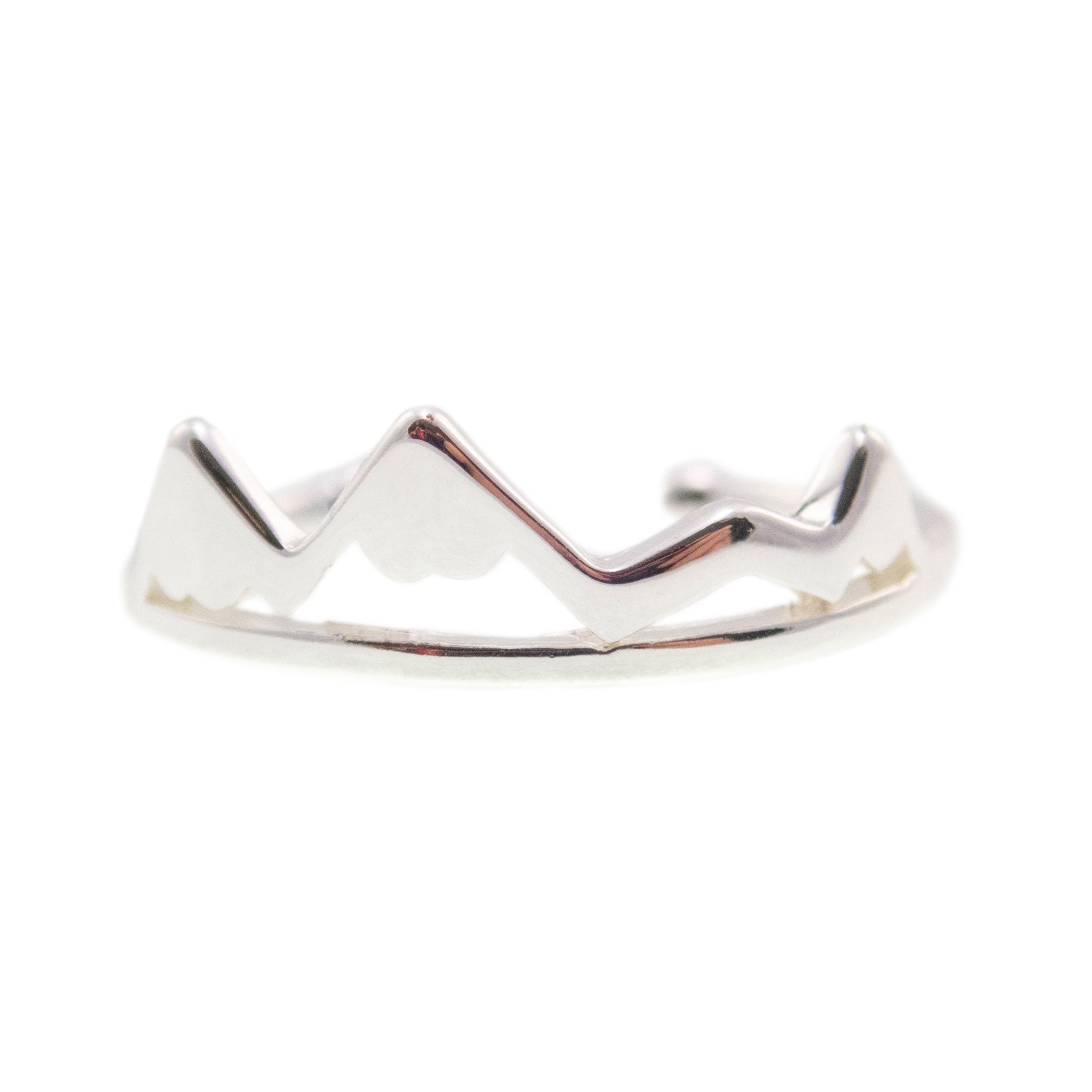 mountains rings, best for happy journey gift for her or him