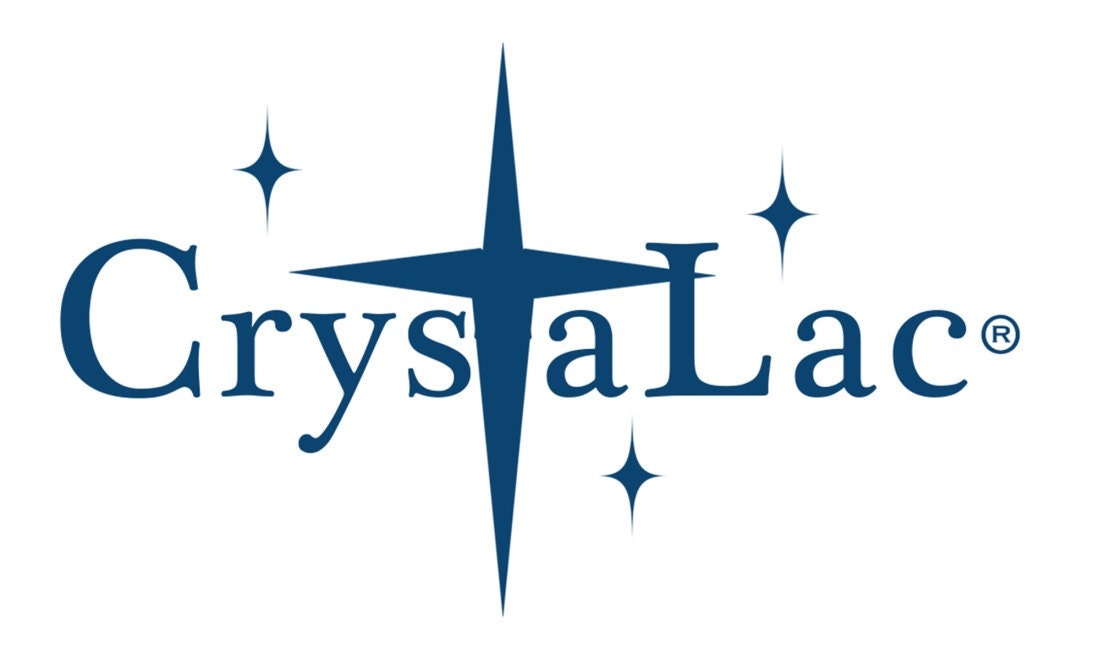 Logo for the CrystaLac company