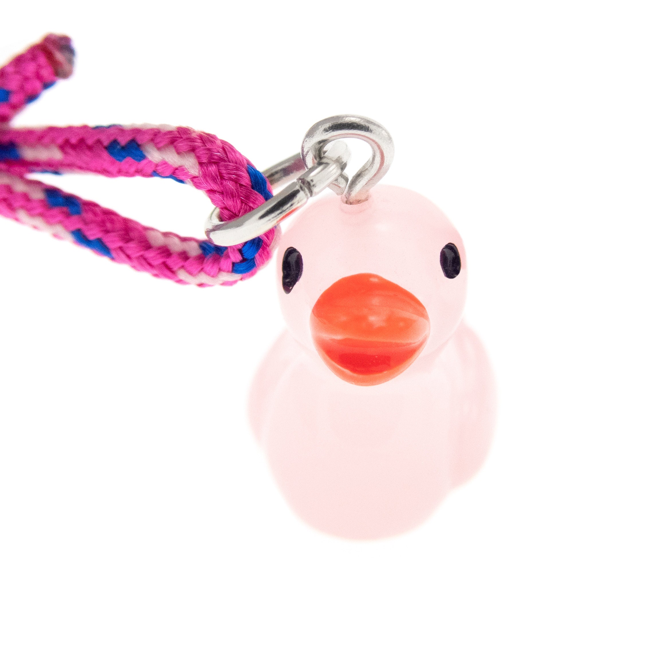 Rubber Duck Keychain Pink