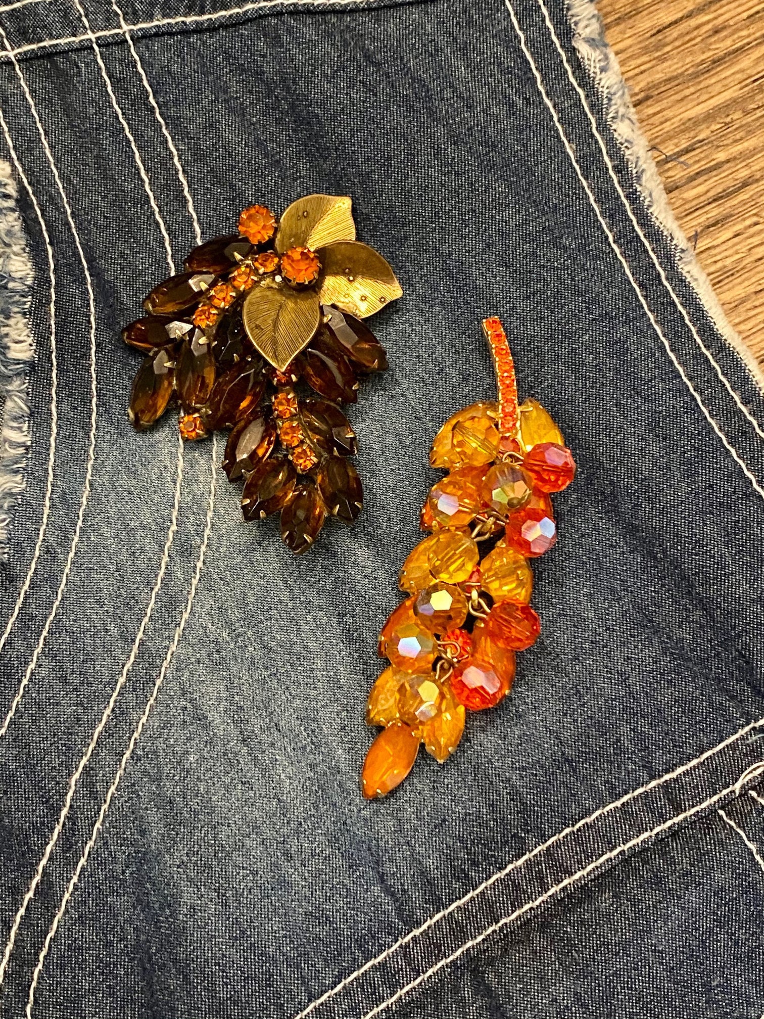 Vintage Julianna Brooches for Fall