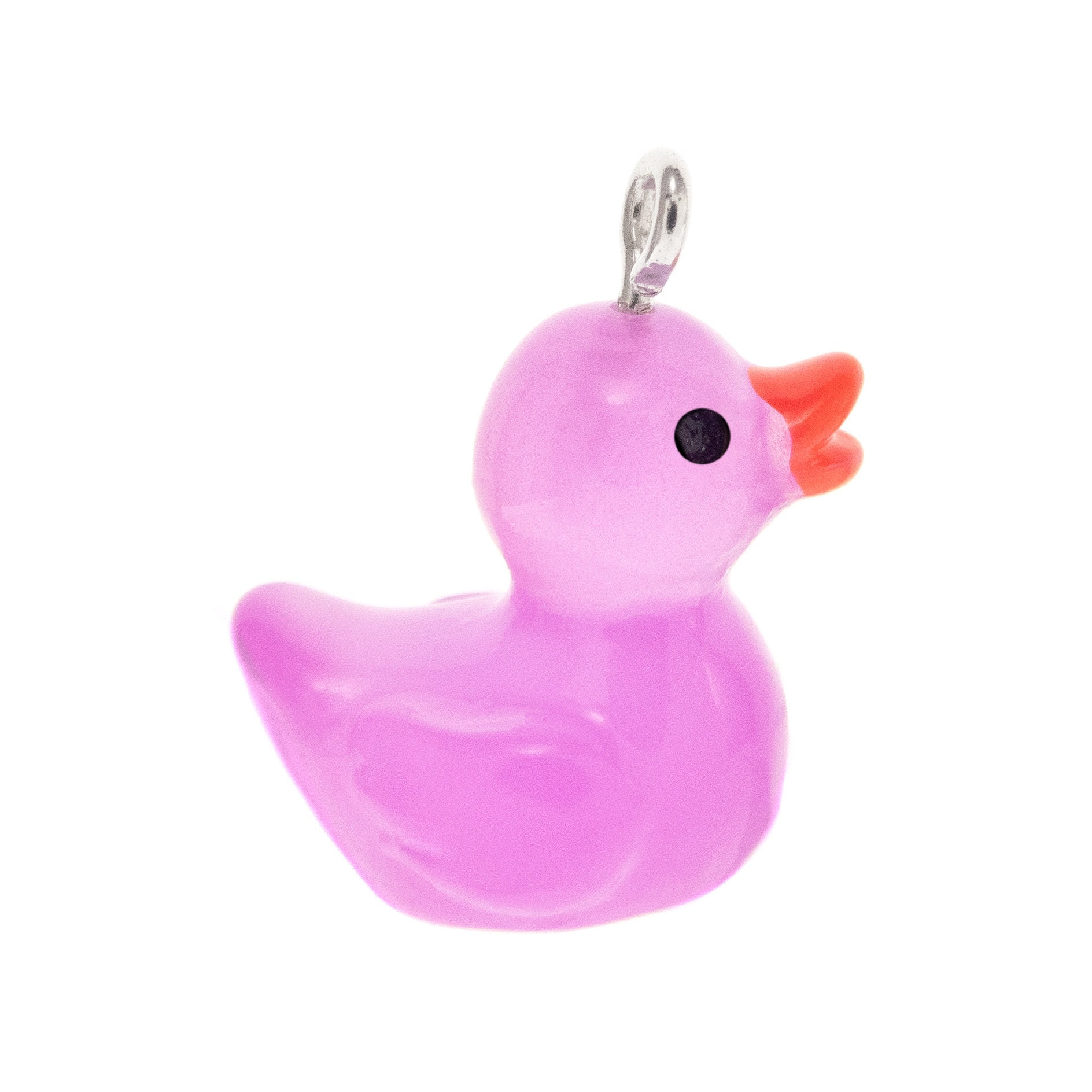 duck lovers necklace for ladies with rubber duck