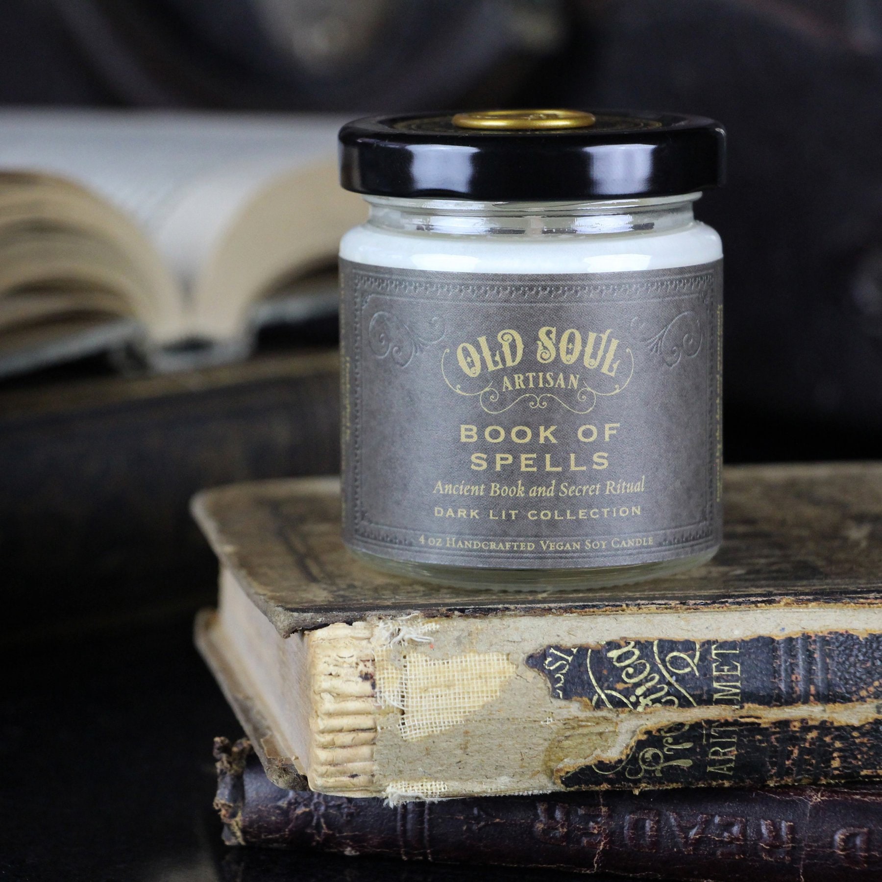 Inchoo Bijoux Holiday Gifts Goth Old Soul Artisan Candle