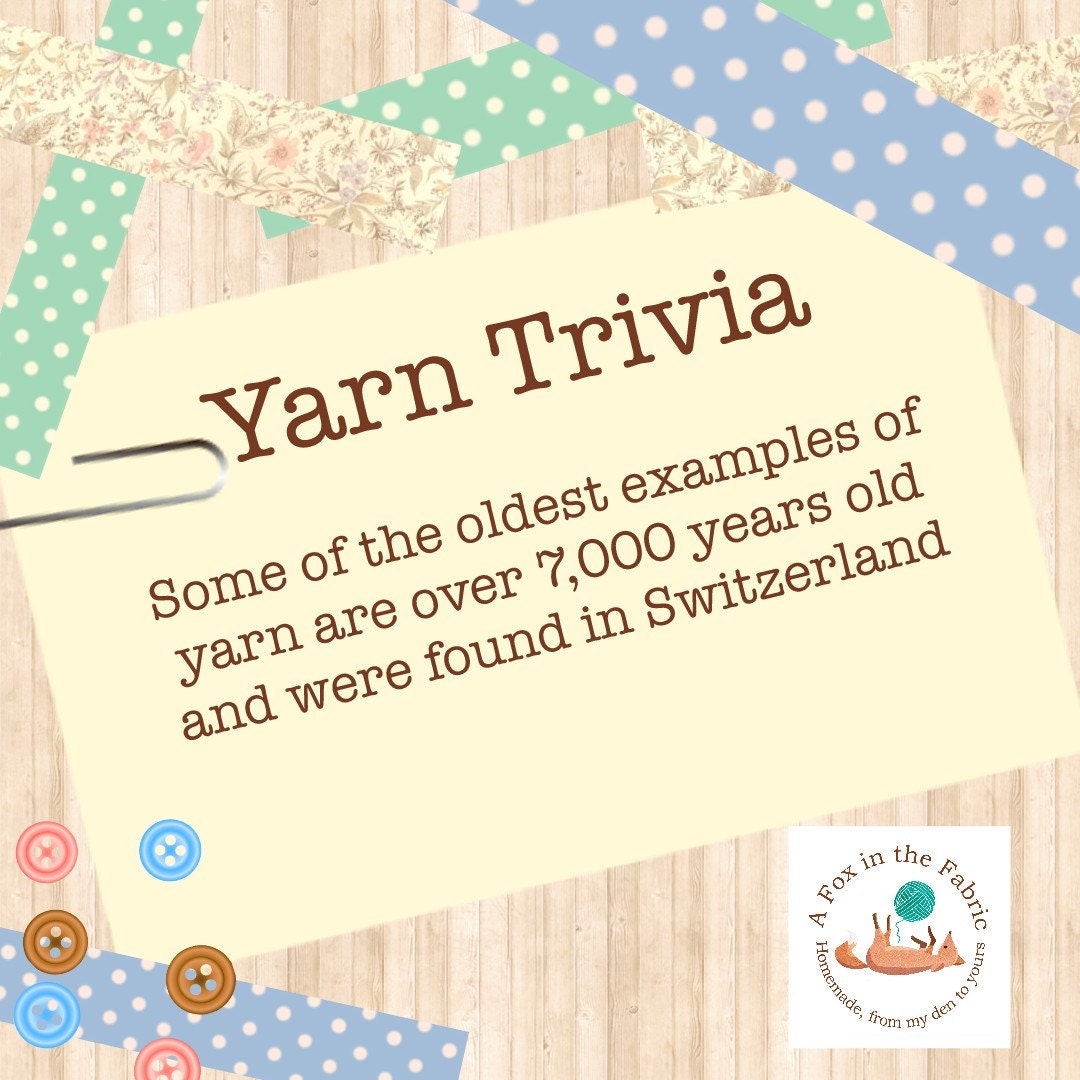 Fun Facts and Trivia about Yarn and Fiber
