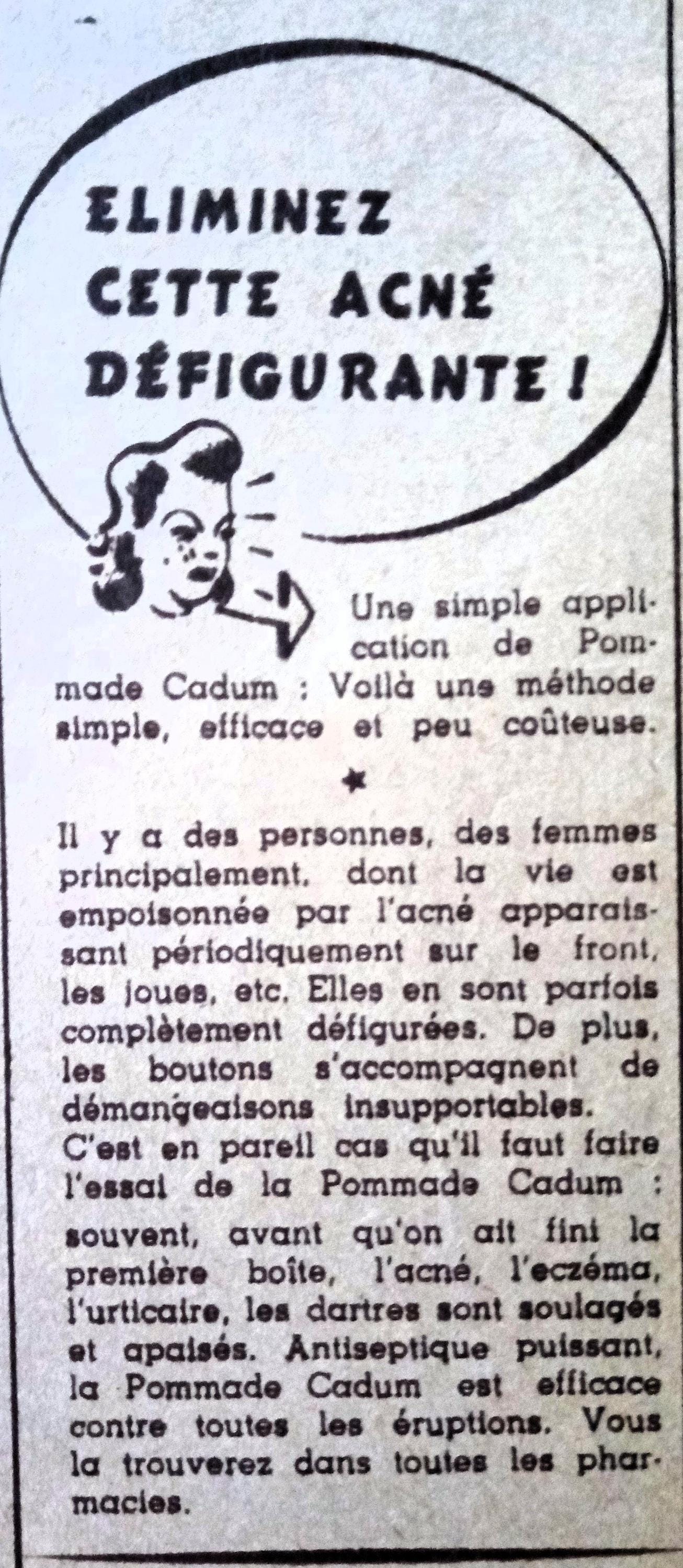 publicite-cadum-acne-annees-50