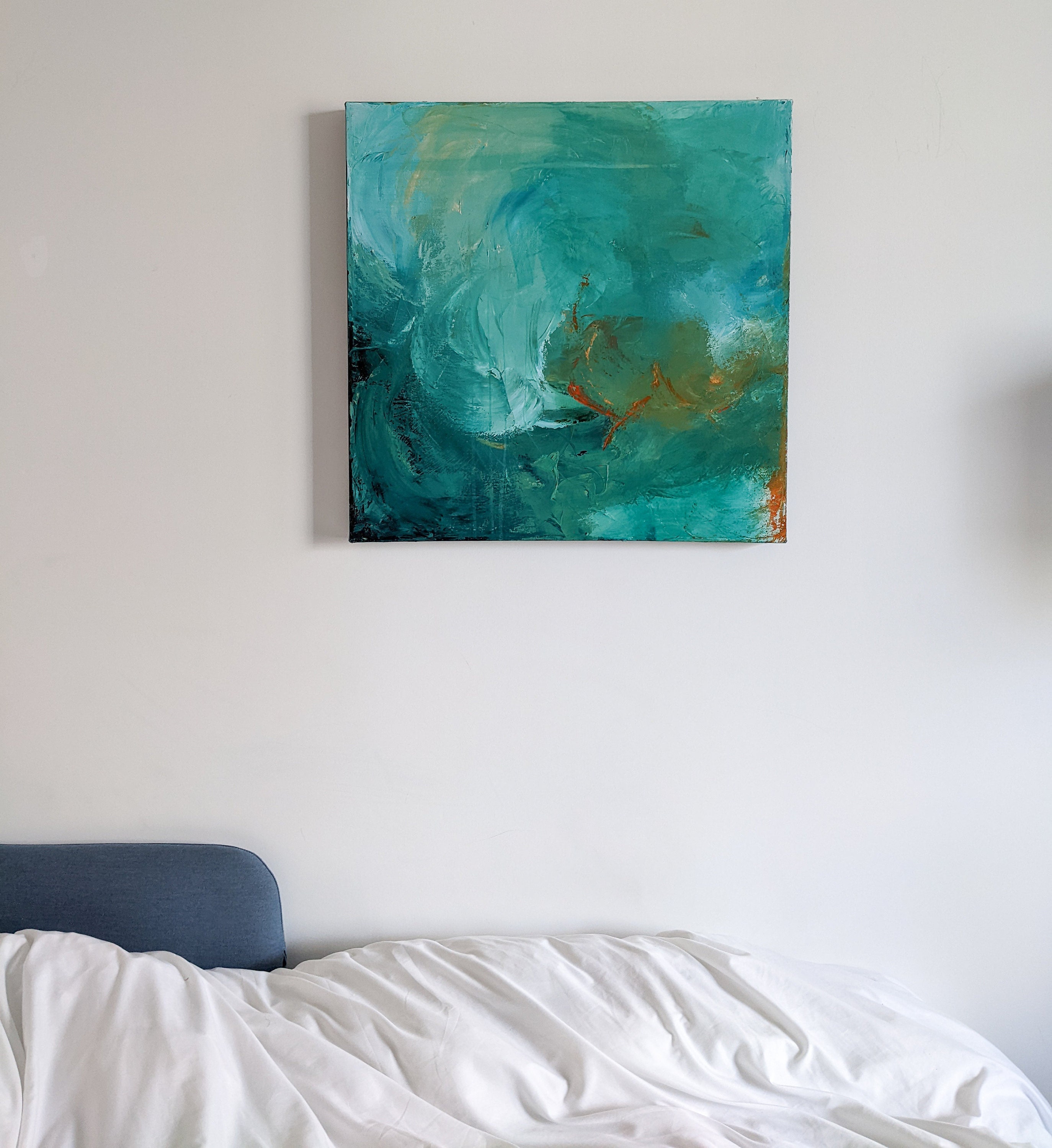 Abstract Painting - Discovering the Truth by Margaret Lipsey
