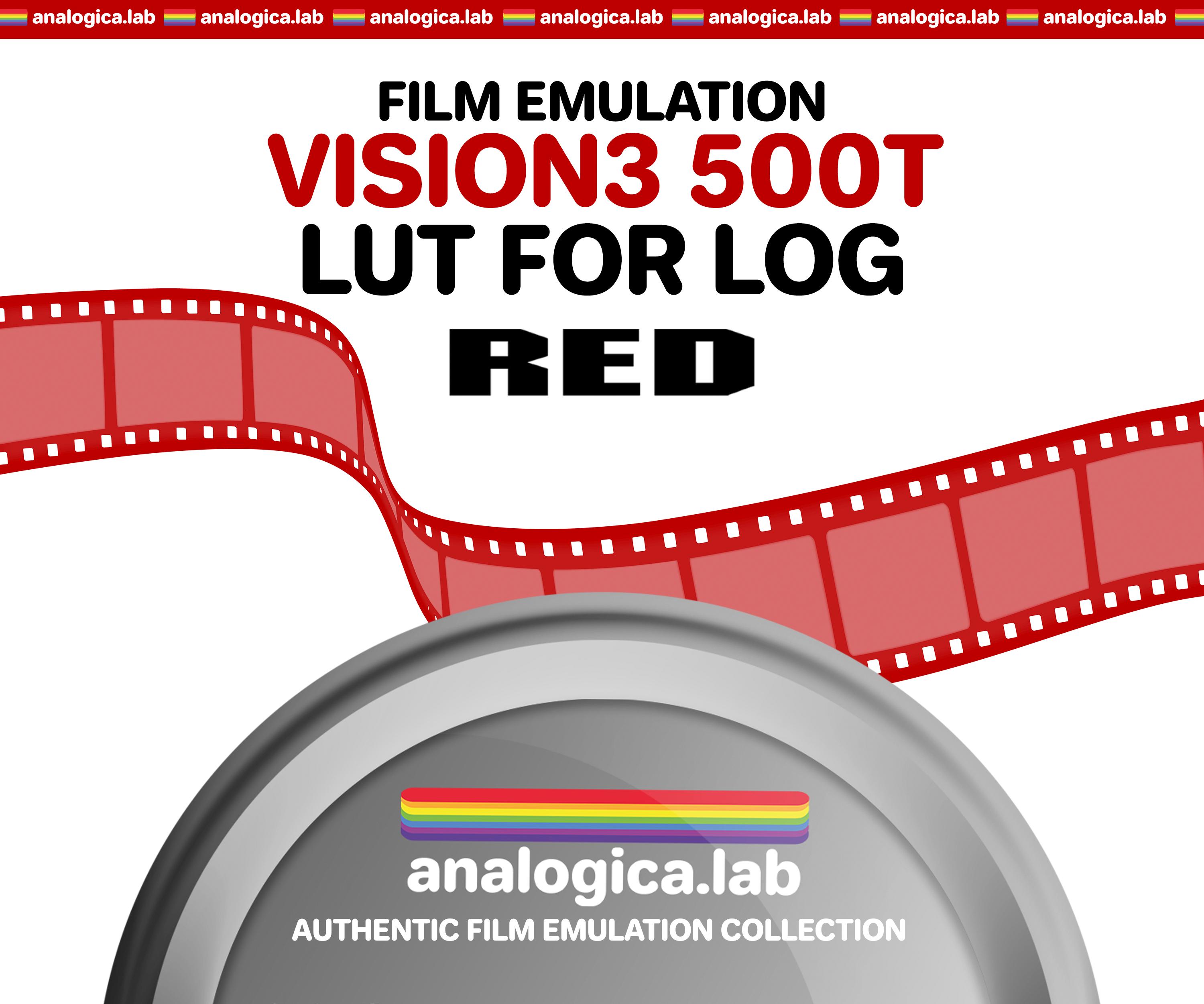 VISION3 500T KODAK LUT FOR LOG RED NIKON ZR