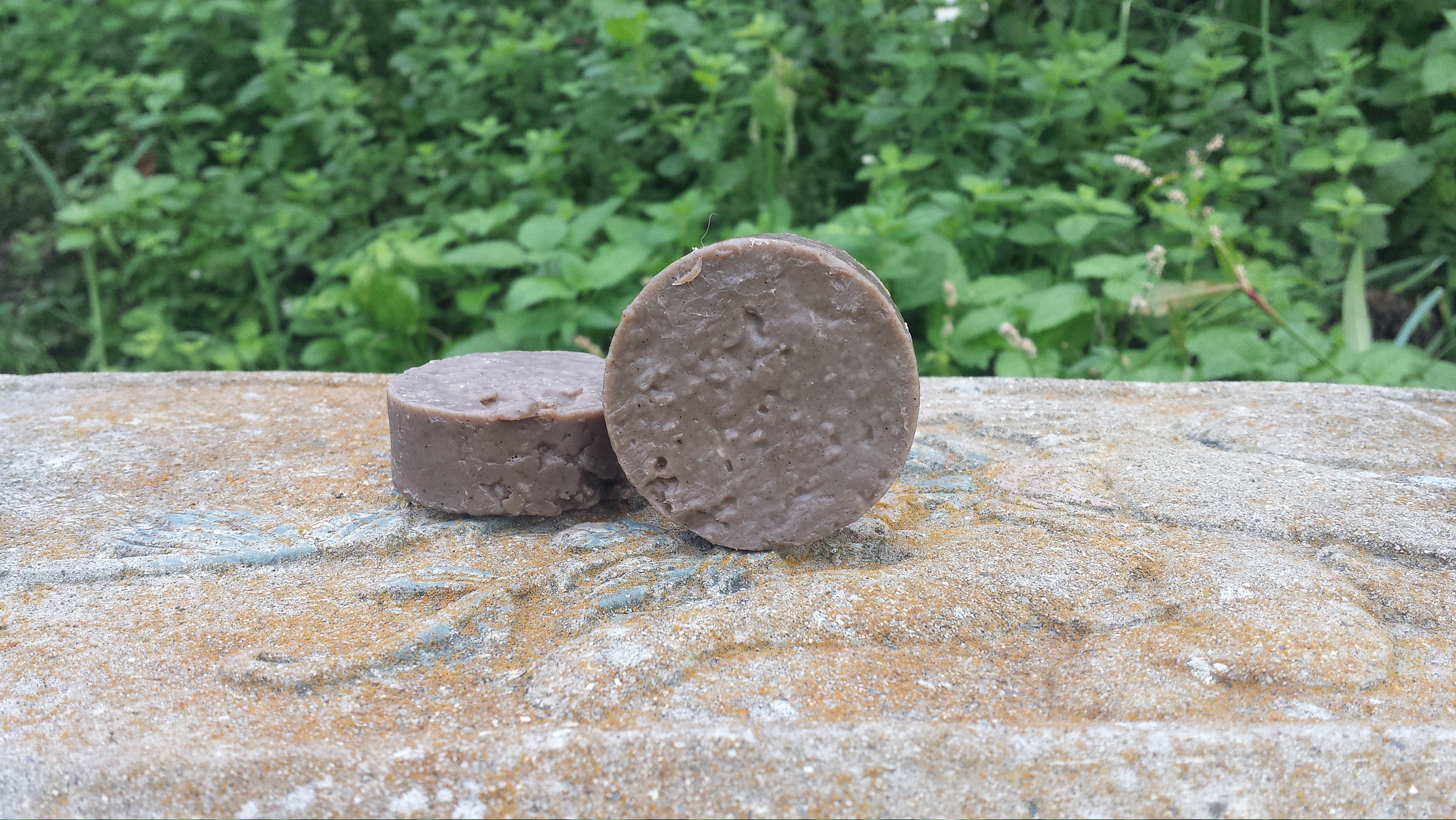 Round Travel size Moor Mud Soap