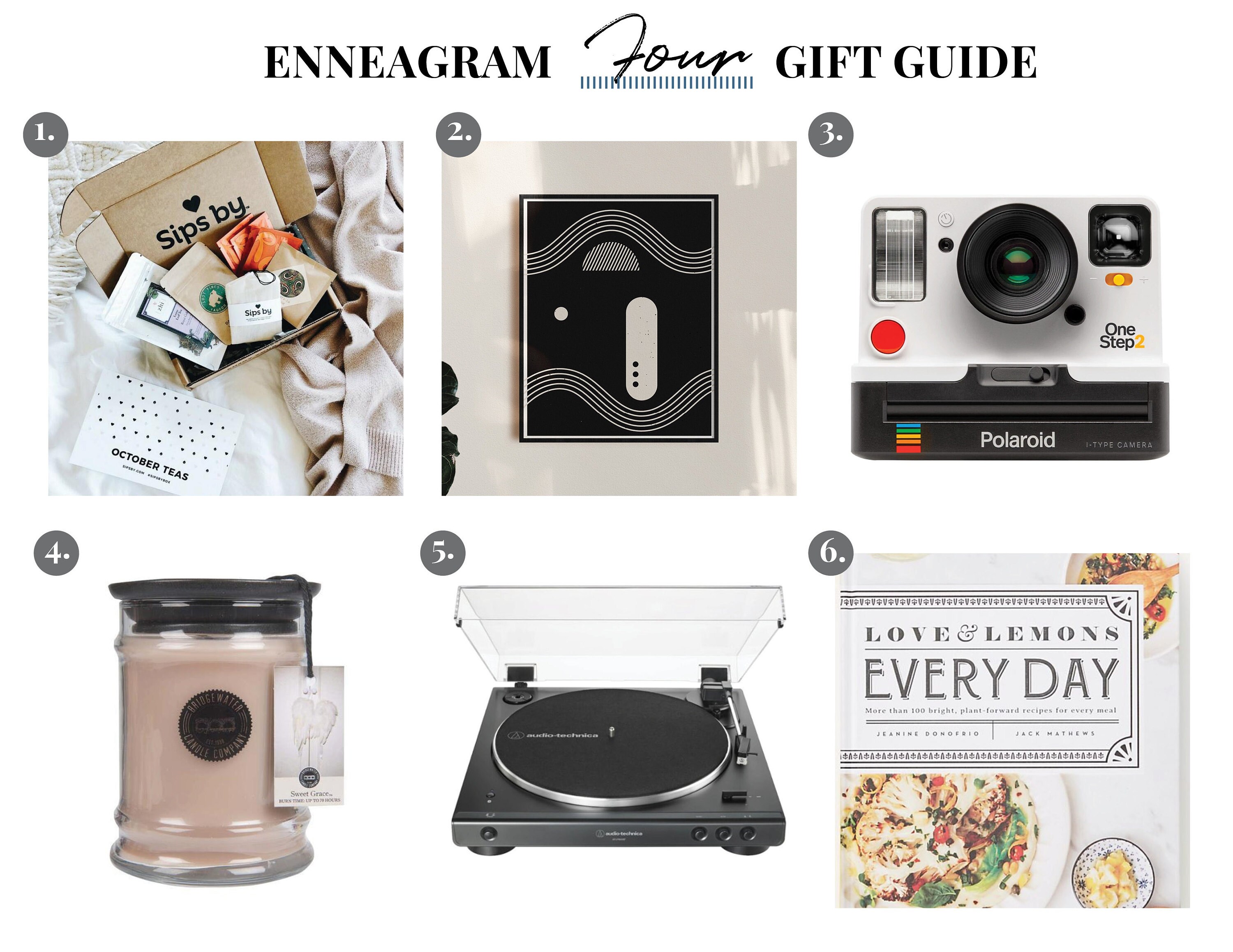 Enneagram Four Gift Guide