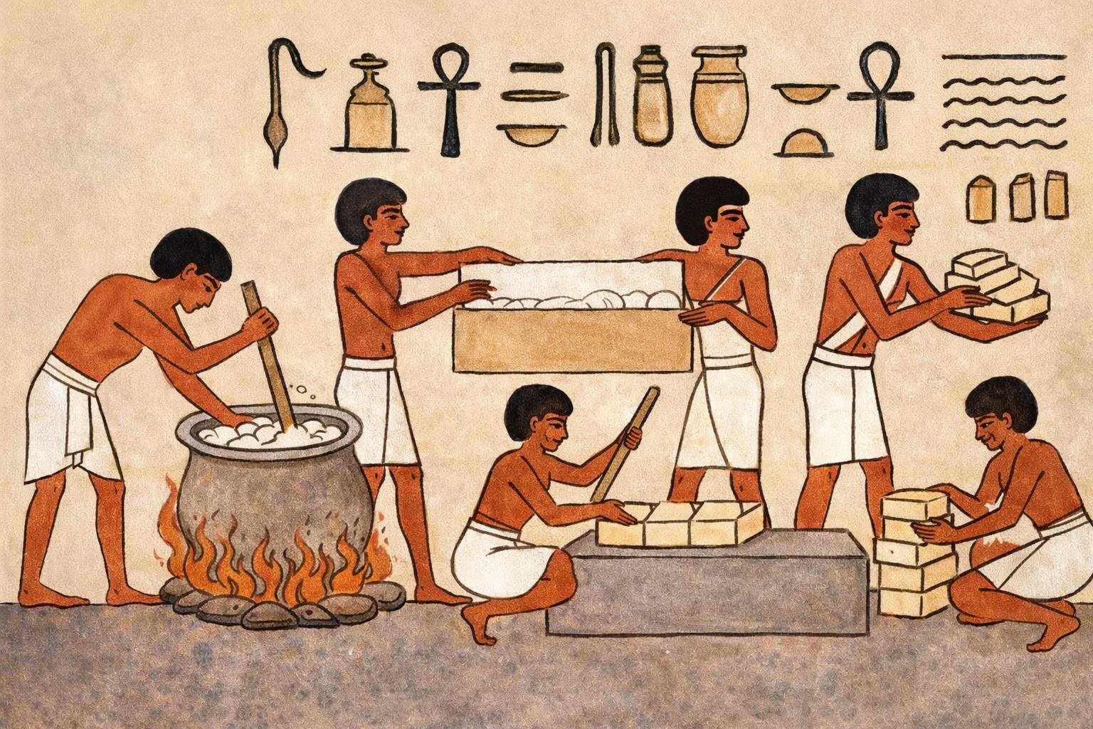 seifenherstellung in ägypten