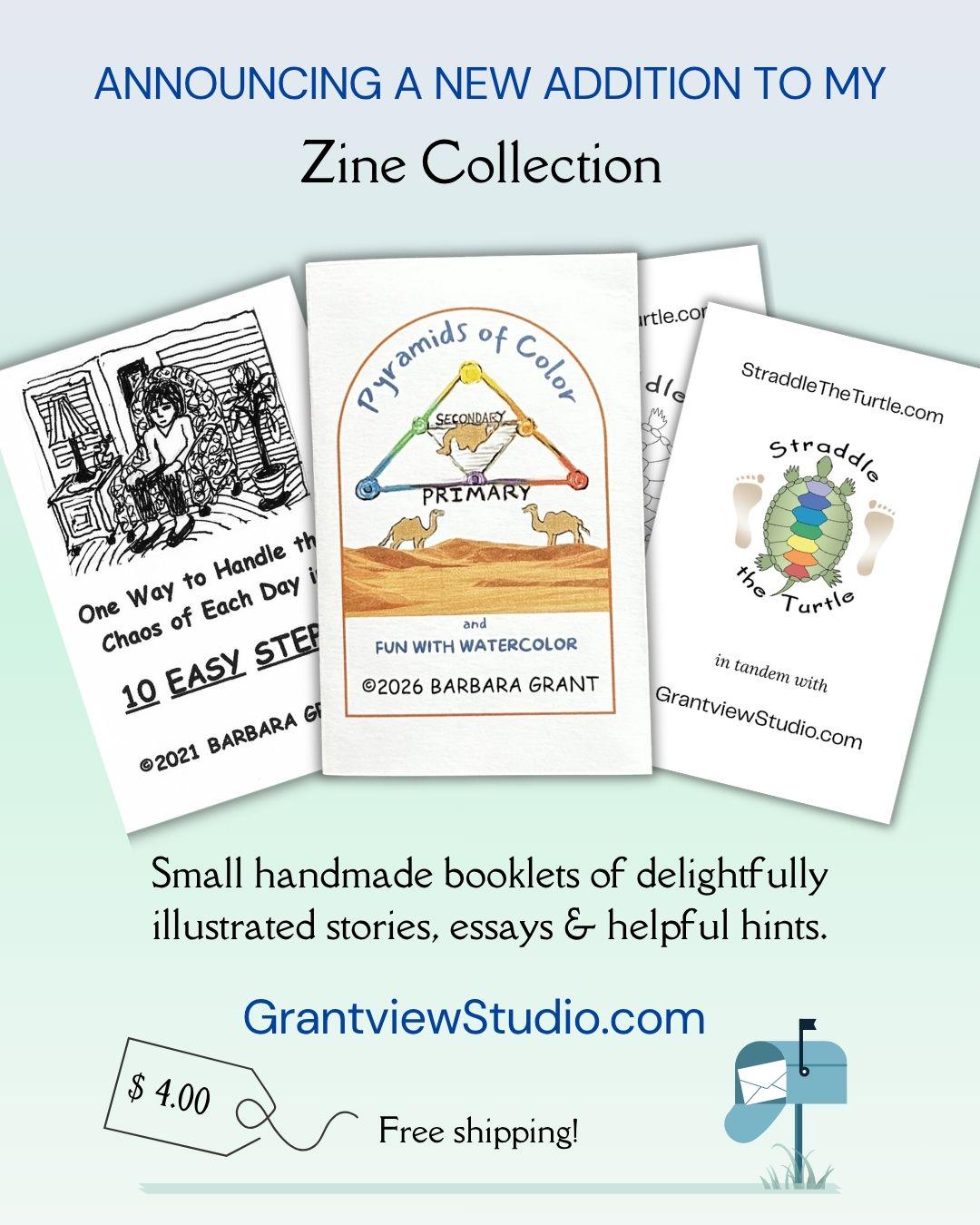 announcement of new zine