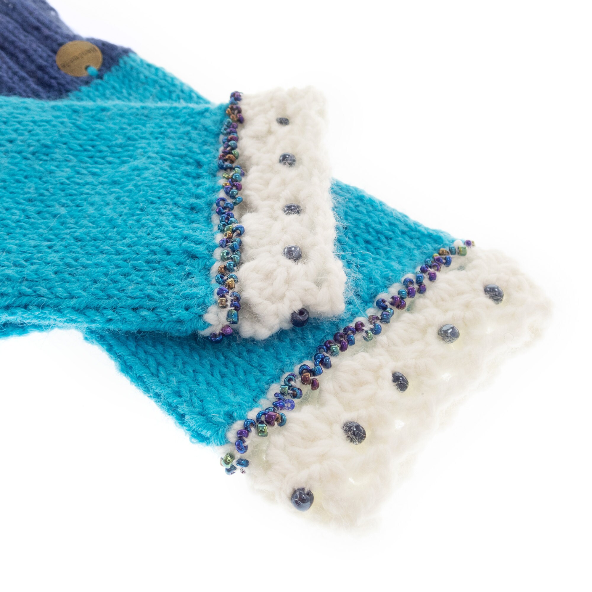 handmade wooly mittens, wool fingerless gloves for adults